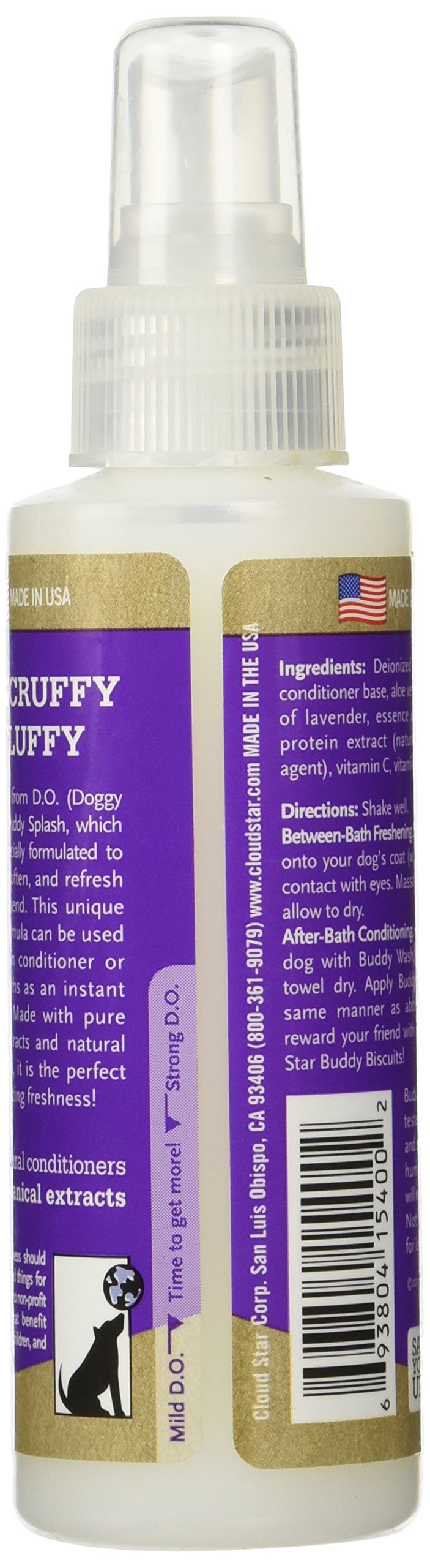 Buddy Biscuits Buddy Splash Lavender & Mint Spritzer & Conditioner, 4 Fz