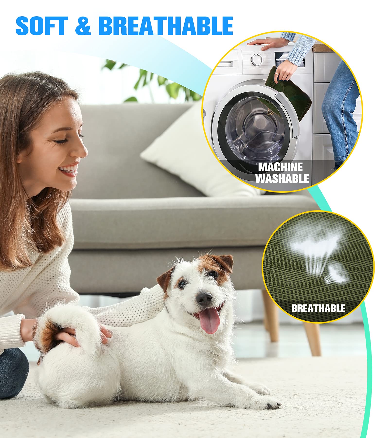 Kkiimatt Dog Grooming Hammock Harness For Medium-Large Size Dogs, Pet Grooming Hammock Dog Nail Hammock With Nail Clippers/Trimm