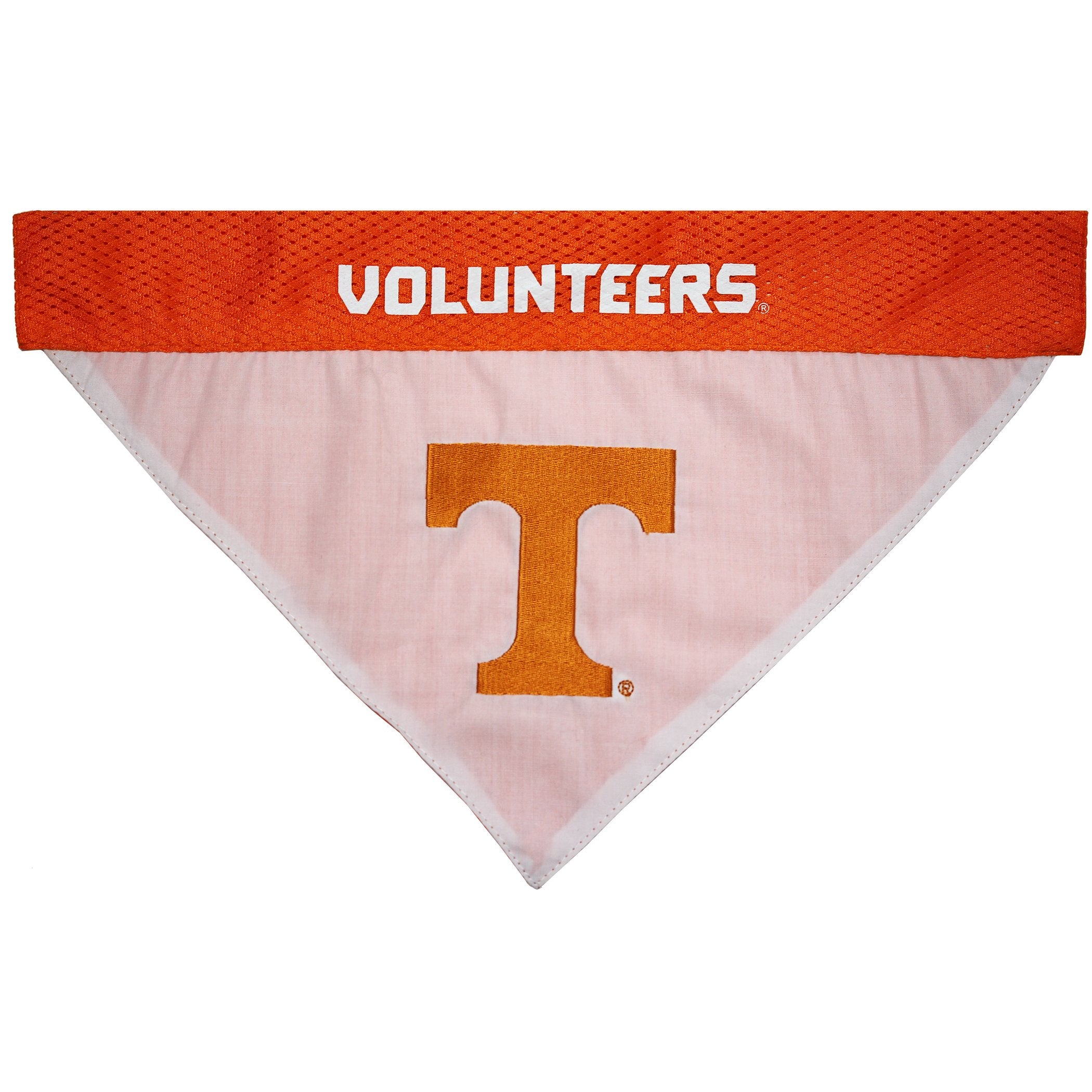 Pets First Collegiate Pet Accessories, Reversible Bandana, Tennessee Volunteers Size Xx-Large