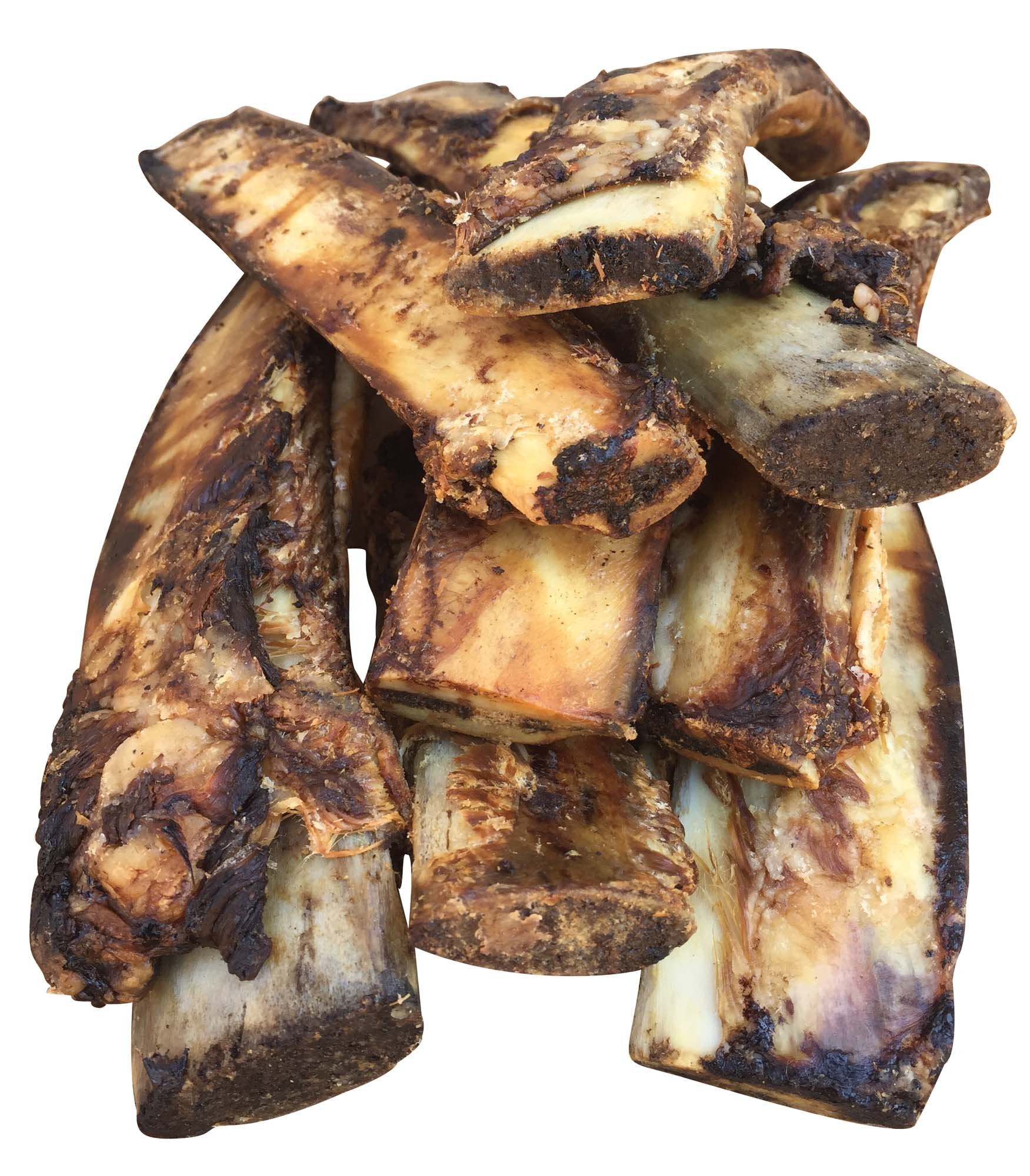 K9 Connoisseur Beef Marrow Rib Dog Bones Long Lasting 8 to 10 Inch Long - USA Made Single Ingredient for Medium Dogs Upto 50 Pou