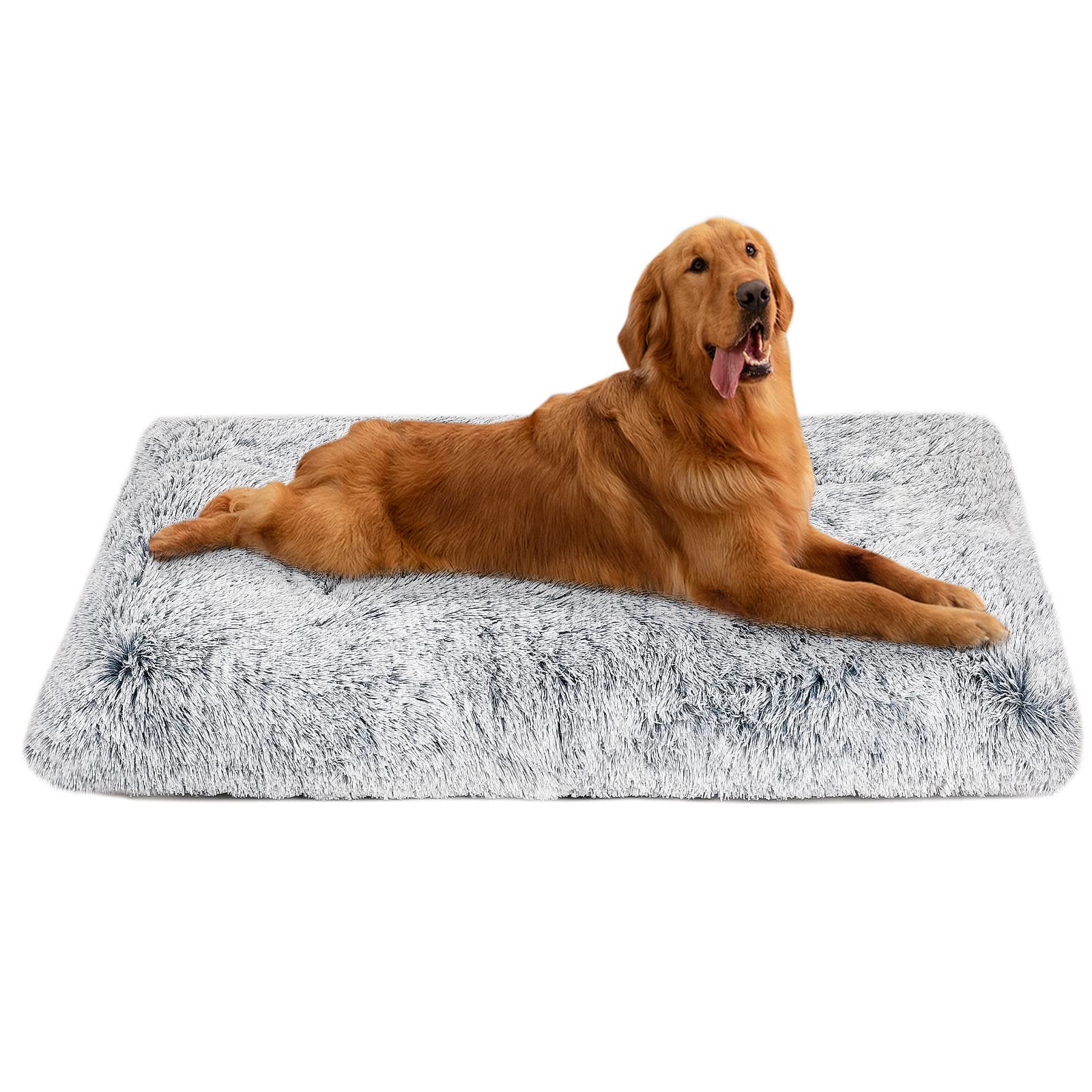 Soft Pet Bed & Crate Pad  Medium/Large, Plush, Washable, AntiSlip for Dogs & Cats