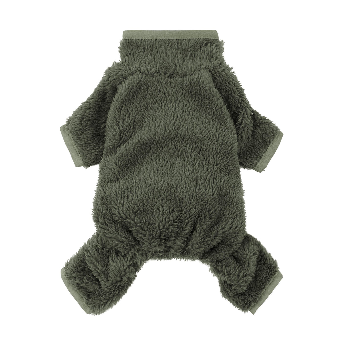 Fitwarm Dog Fleece Pajamas, Dog Winter Clothes For Small Dogs Boy Girl, Pet Jumpsuit, Cat Apparel, Green, Large