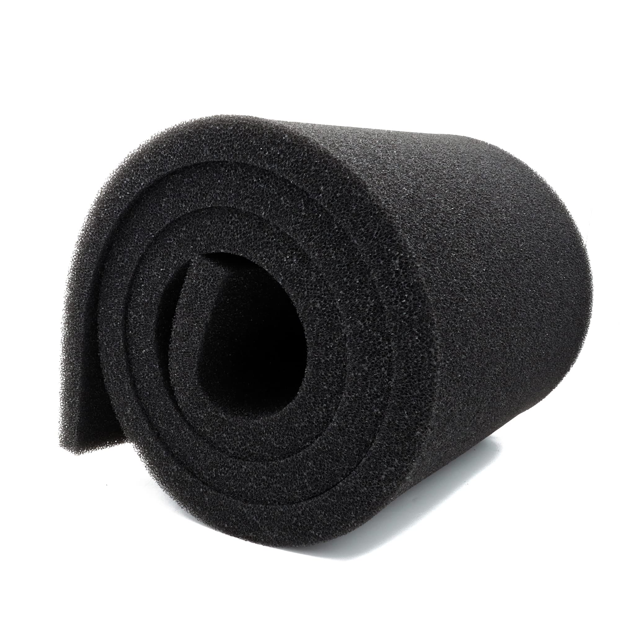 Alegi Aquarium Filter Media Foam Material Cut To Fit, 72'' X 12'' X 1'' Bio Pre Filter Sponge Pad Sheet For Fish Tank (12'' X 72