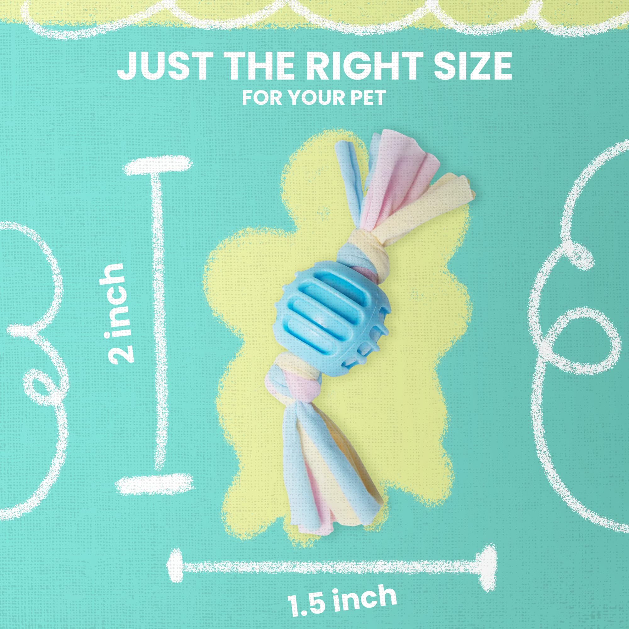 Snugarooz Snuggle Ball Puppy Toy ?Blue - 8.5 Inch Soft & Durable Tpr Toy For Puppies - Aids Dental Health - Made From Eco Friendly Materials