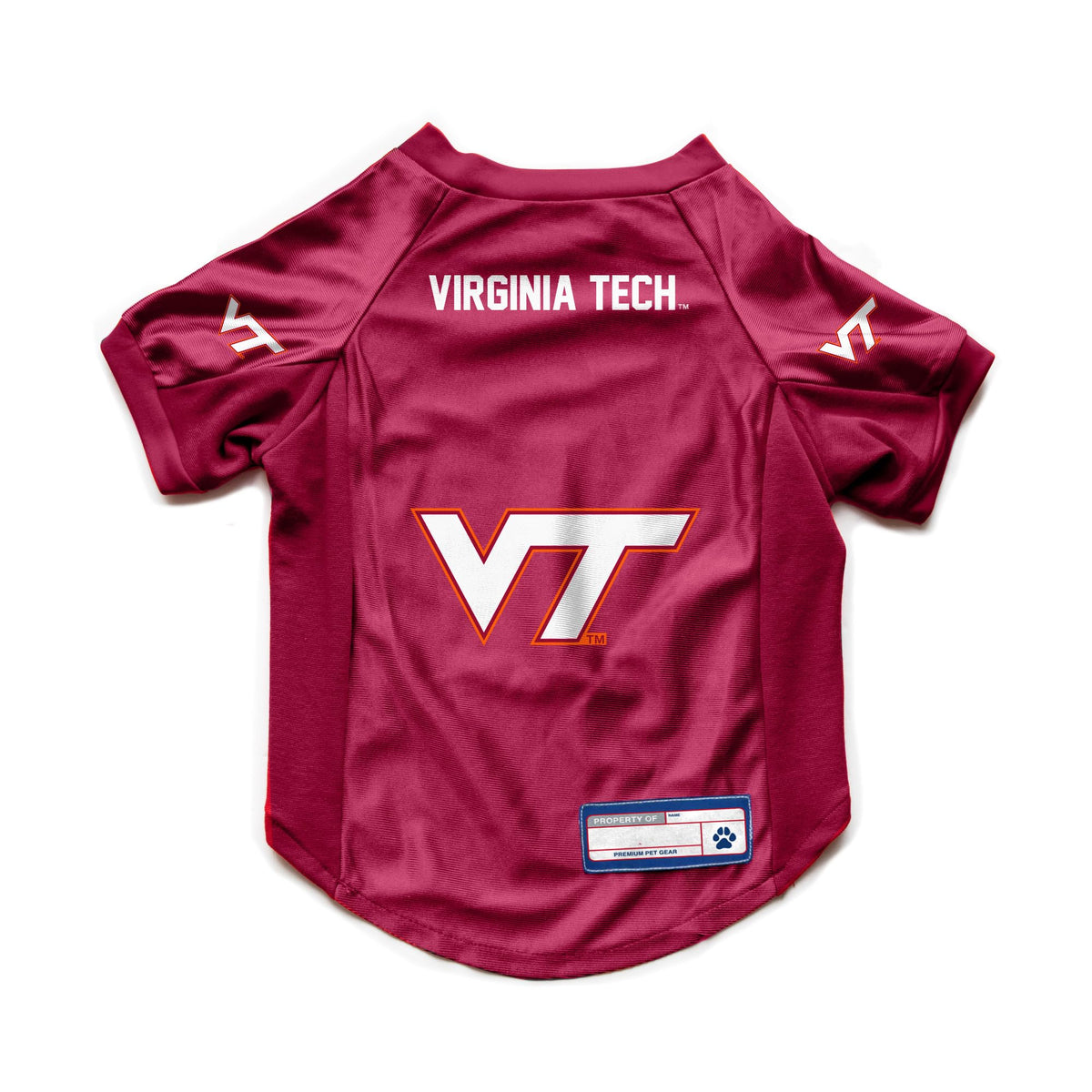 Littlearth Virginia Tech Hokies Ncaa Stretch Pet Jersey