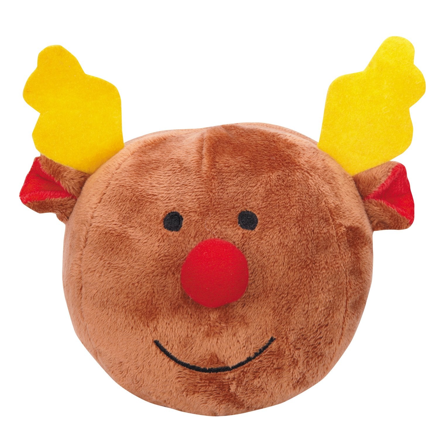 Grriggles Snowball Gang Dog Toys, 5' Reindeer