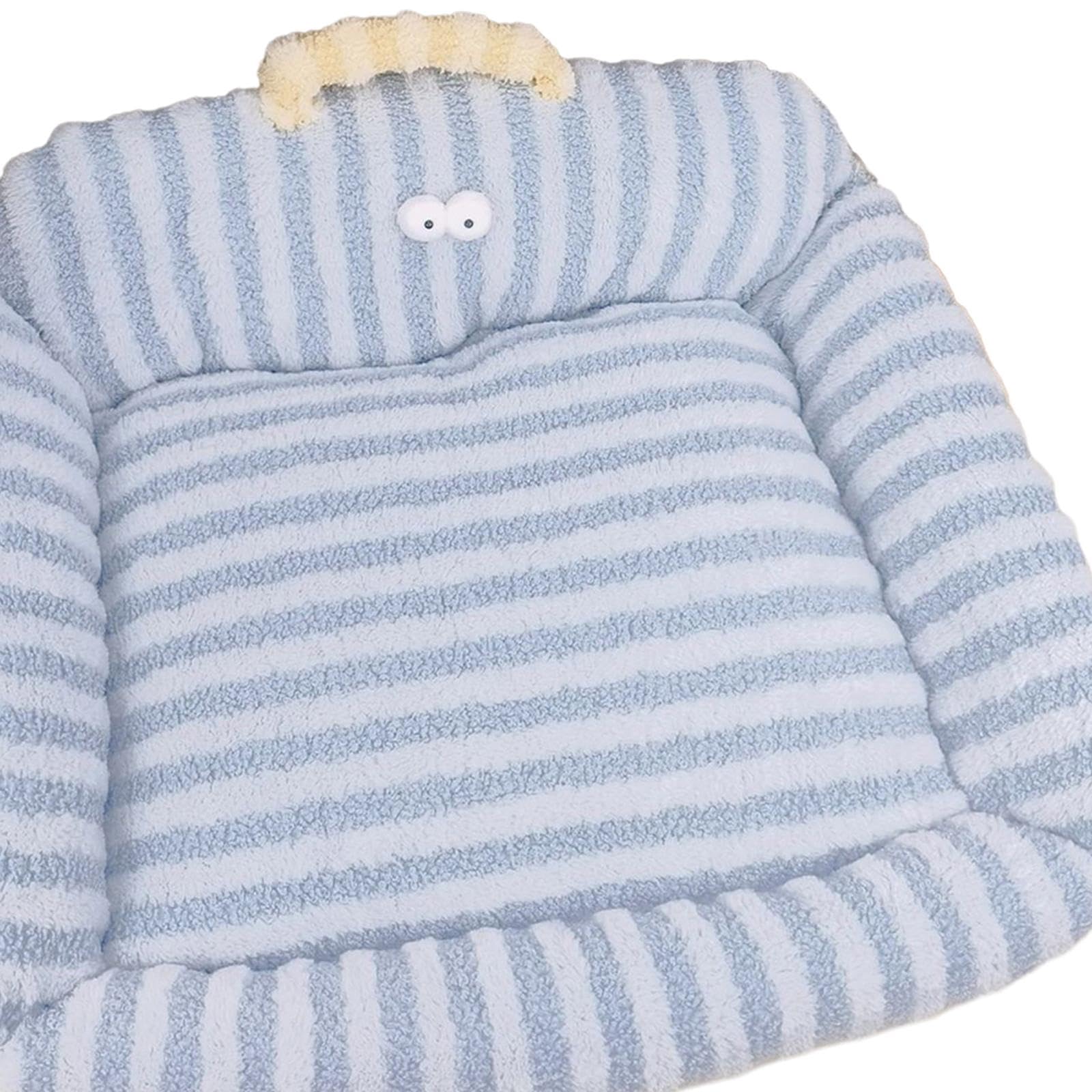 APIRILY Cat Bed for Indoor Cats Snooze Cat Puppy Cushion for Small Dogs Kittens Cats Blue | Pet Supplies | Cat Supplies | Beds