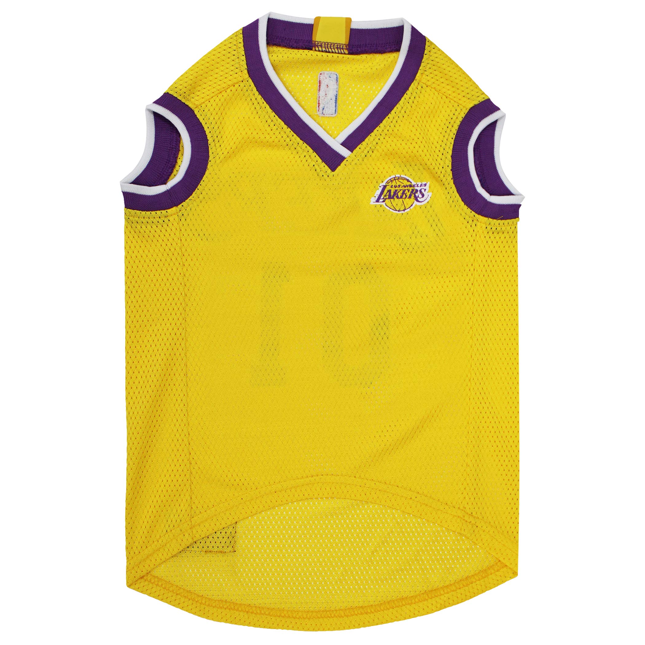 Pets First Nba Los Angeles Lakers Dog Jersey, X-Large - Tank Top Basketball Pet Jersey