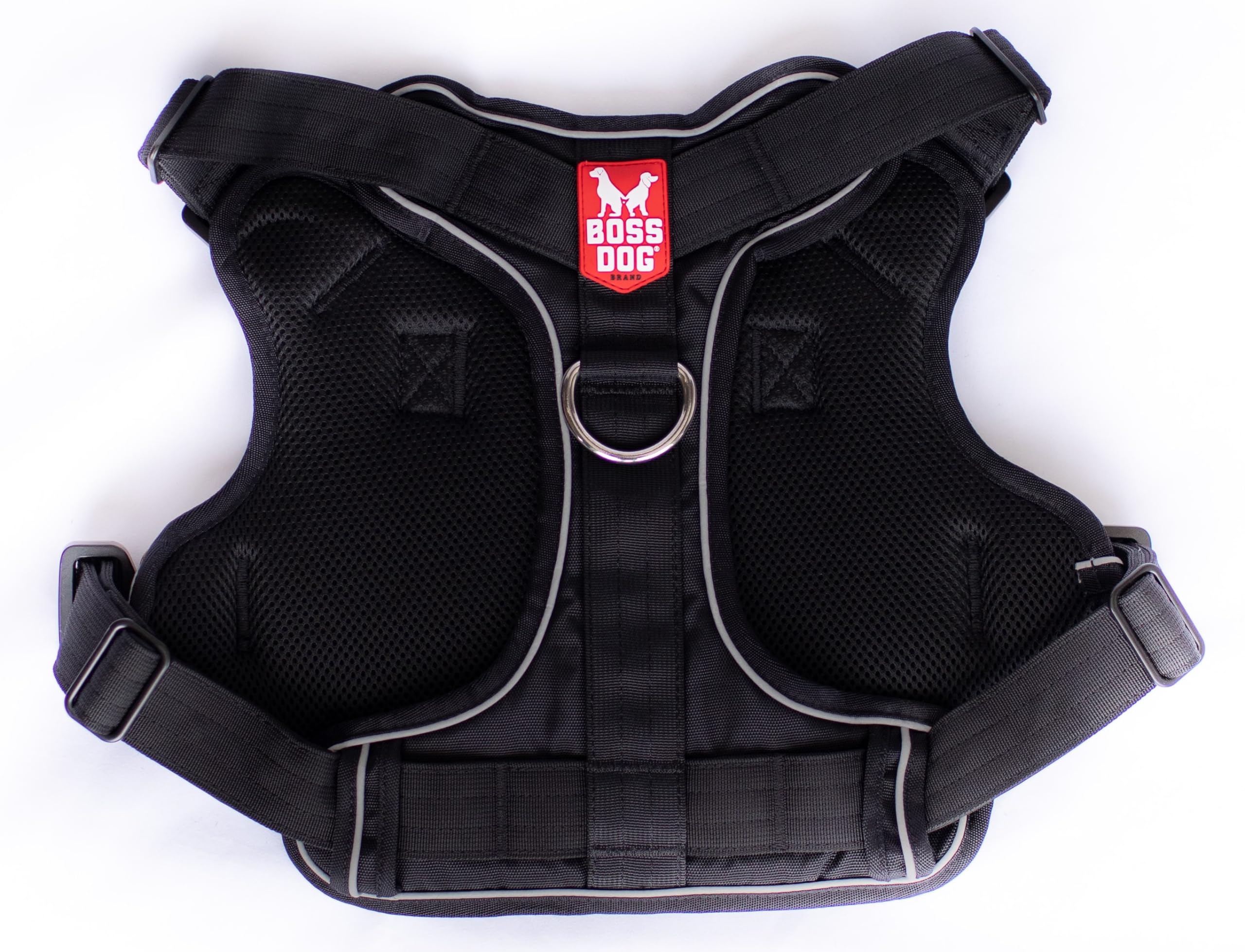 Boss Dog Tactical Harness, Black, X-Large