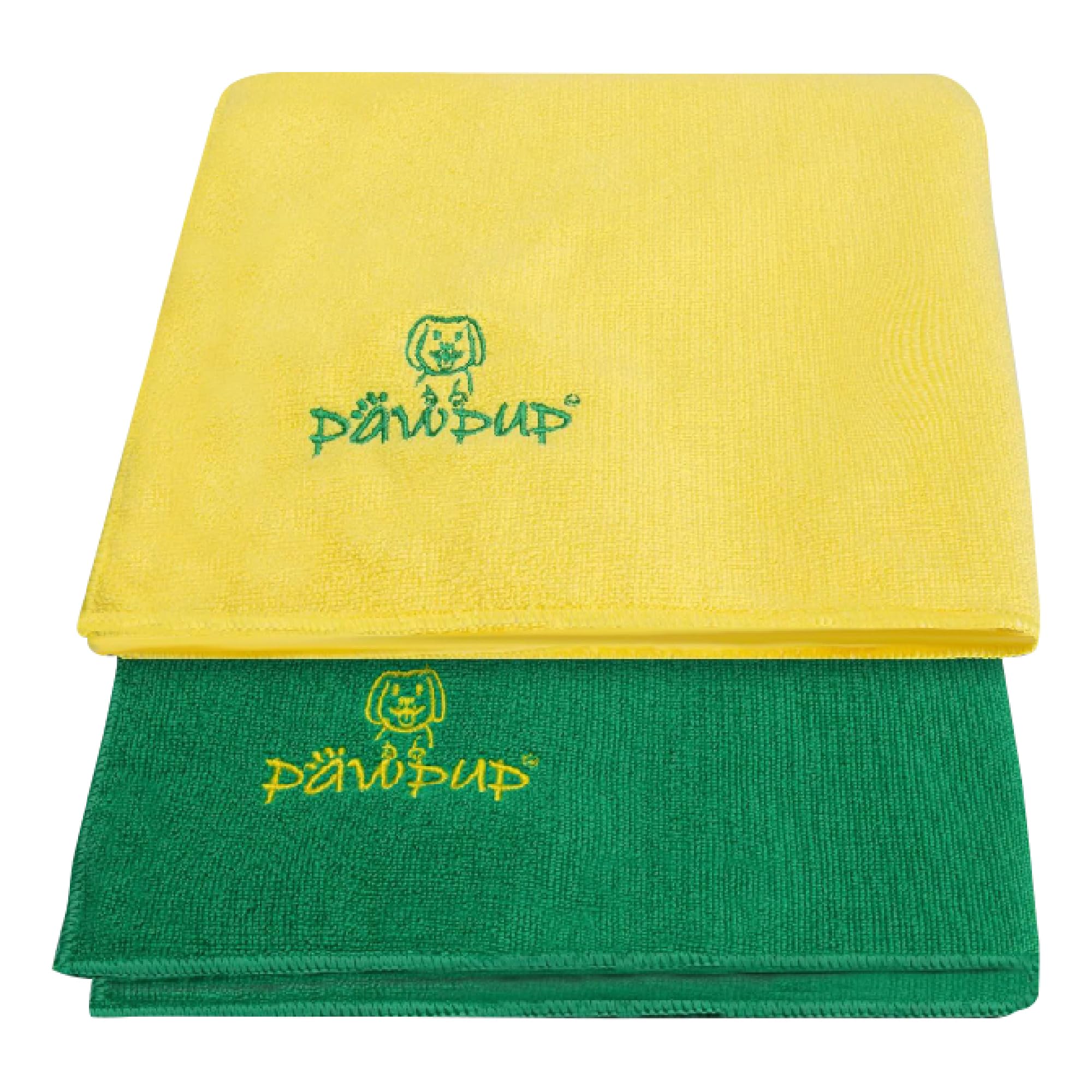 PAWPUP Dog Towels for Drying Dogs Super Absorbent Microfiber Pet Grooming Towel for Dogs, Cats and Other Pets (40 x 24 Inches, Y