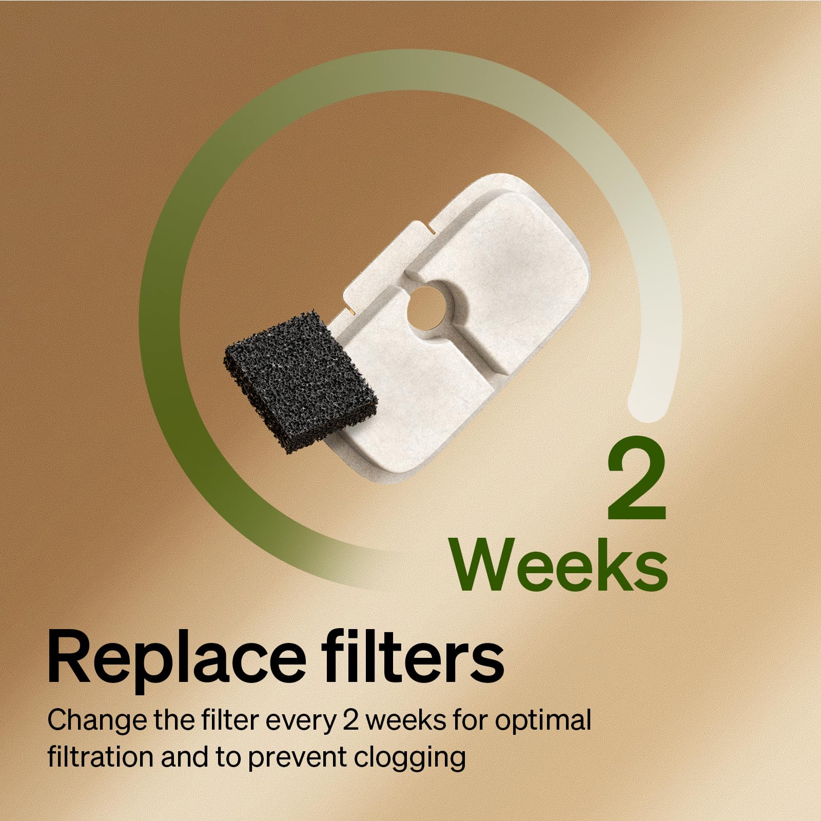 PETLIBRO Replacement Wireless Pump for Cat Water Fountain PLWF005/PLWF115/PLWF105, Cleaning, Super Quiet Pump for Pet Water Foun