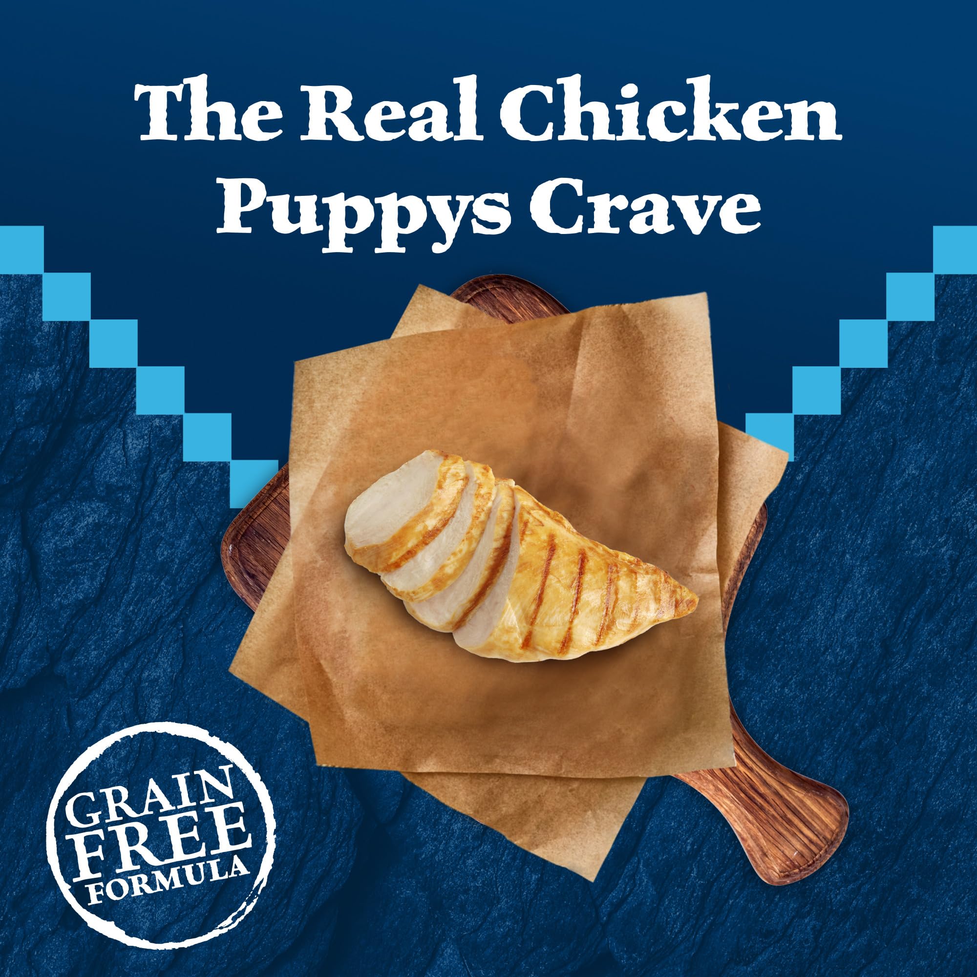 Blue Buffalo Wilderness Puppy High-Protein Dry Dog Food with Real Chicken, Grain-Free, Made in the USA with Natural Ingredients,