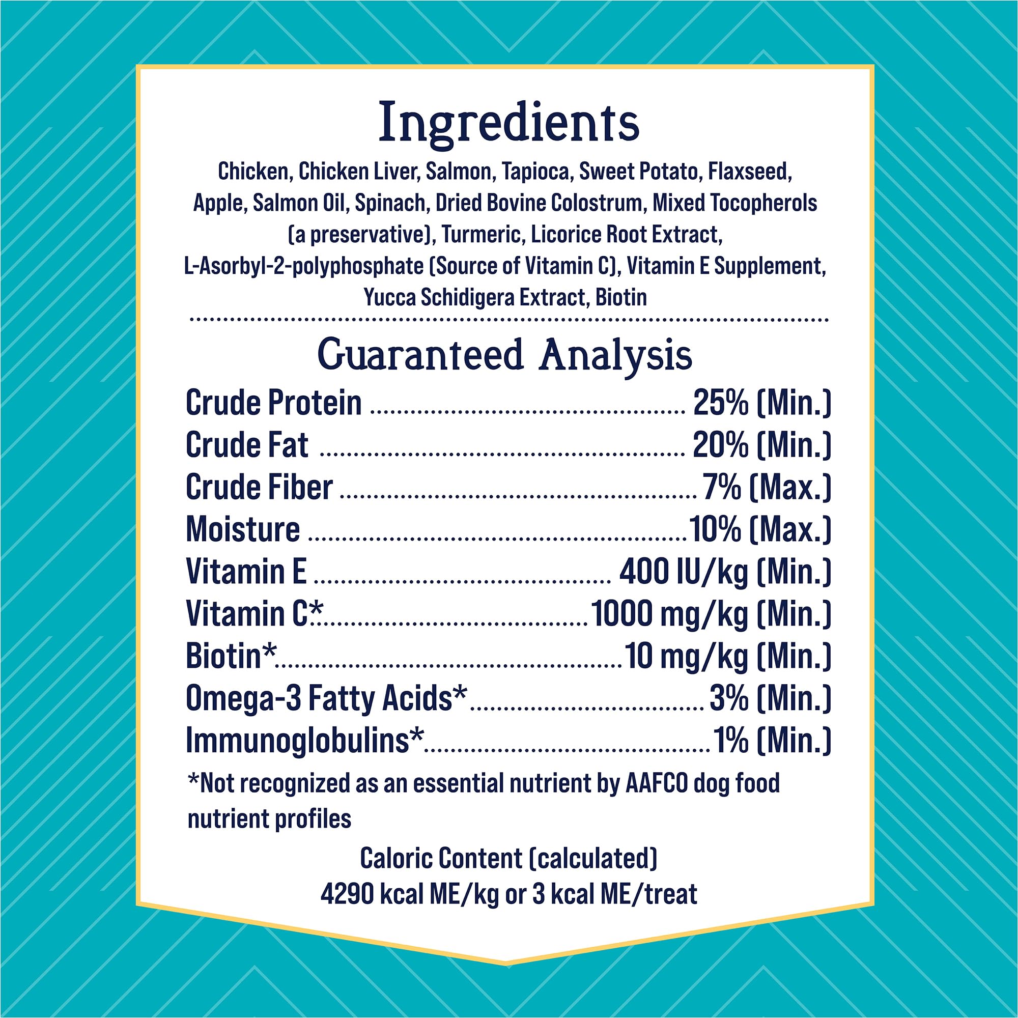 Stewart Freeze Dried Dog Treats, Salmon & Vegetable, Focus Treats, Cognitive Function, Grain Free, 4 Ounce Resealable Pouch, Mad