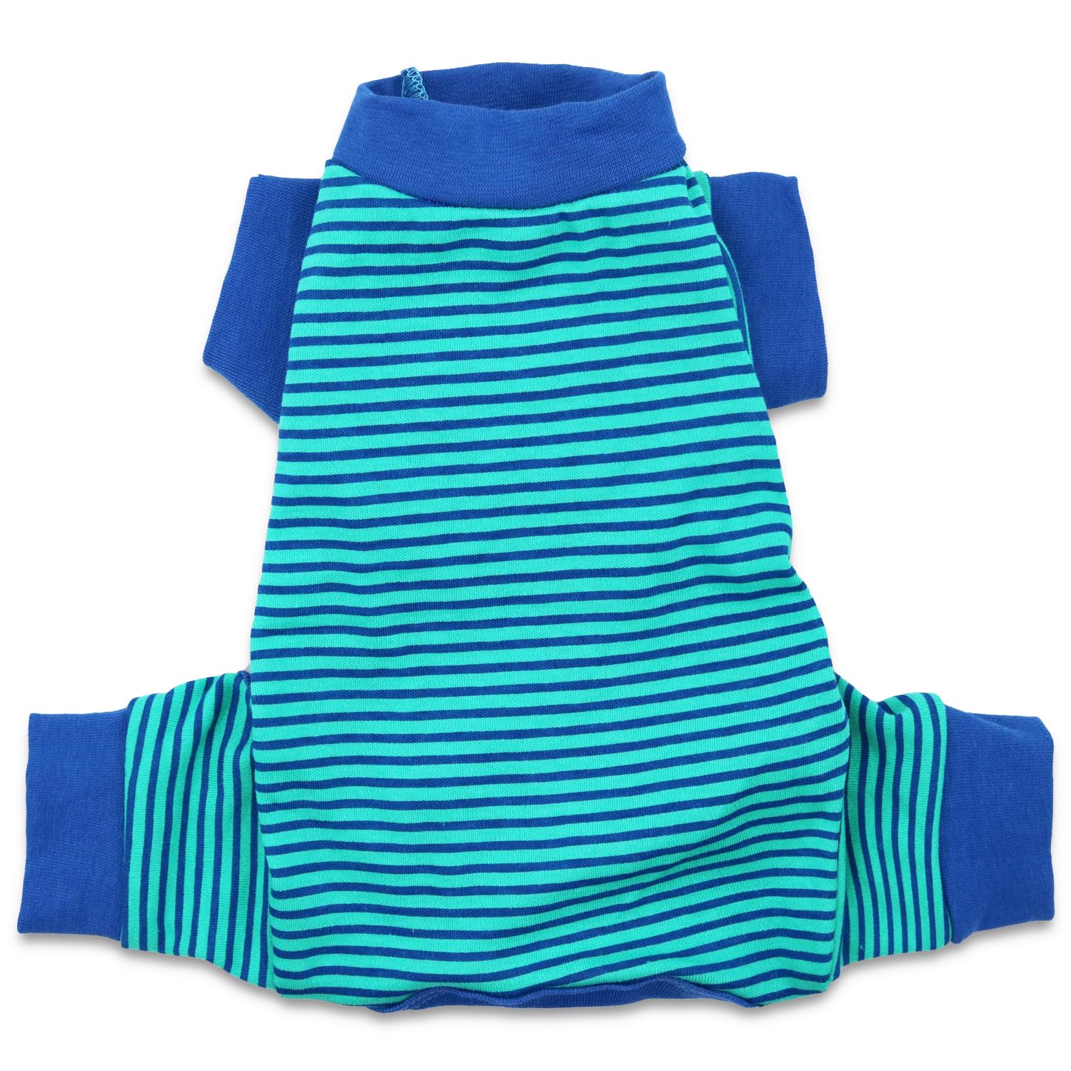 Droolingdog Dog Onesies For Small Dogs Pjs Puppy Onesies Dog Clothes For Small Dogs Girl Boy Striped Pattern Pajamas, Large