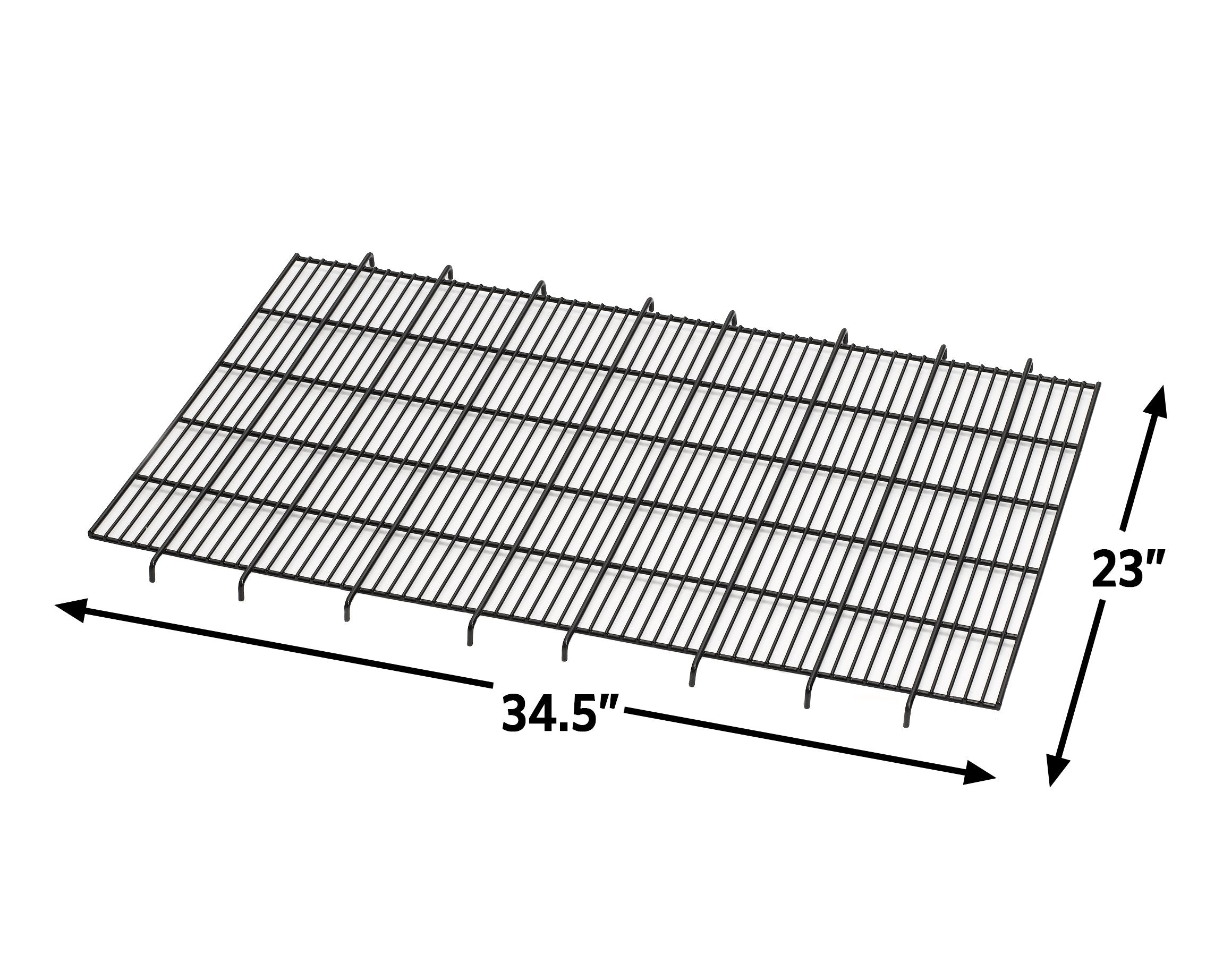 Midwest Homes For Pets Floor Grid For Dog Crate; Elevated Floor Grid Fits Models 1336Td, 1536, 1536Dd, 436, 436Dd, 1936, 1936Dd, 1636 Curved Slide Bolt Latch, 1636Dd Curved Slide Bolt Latch Black 36' X 23'