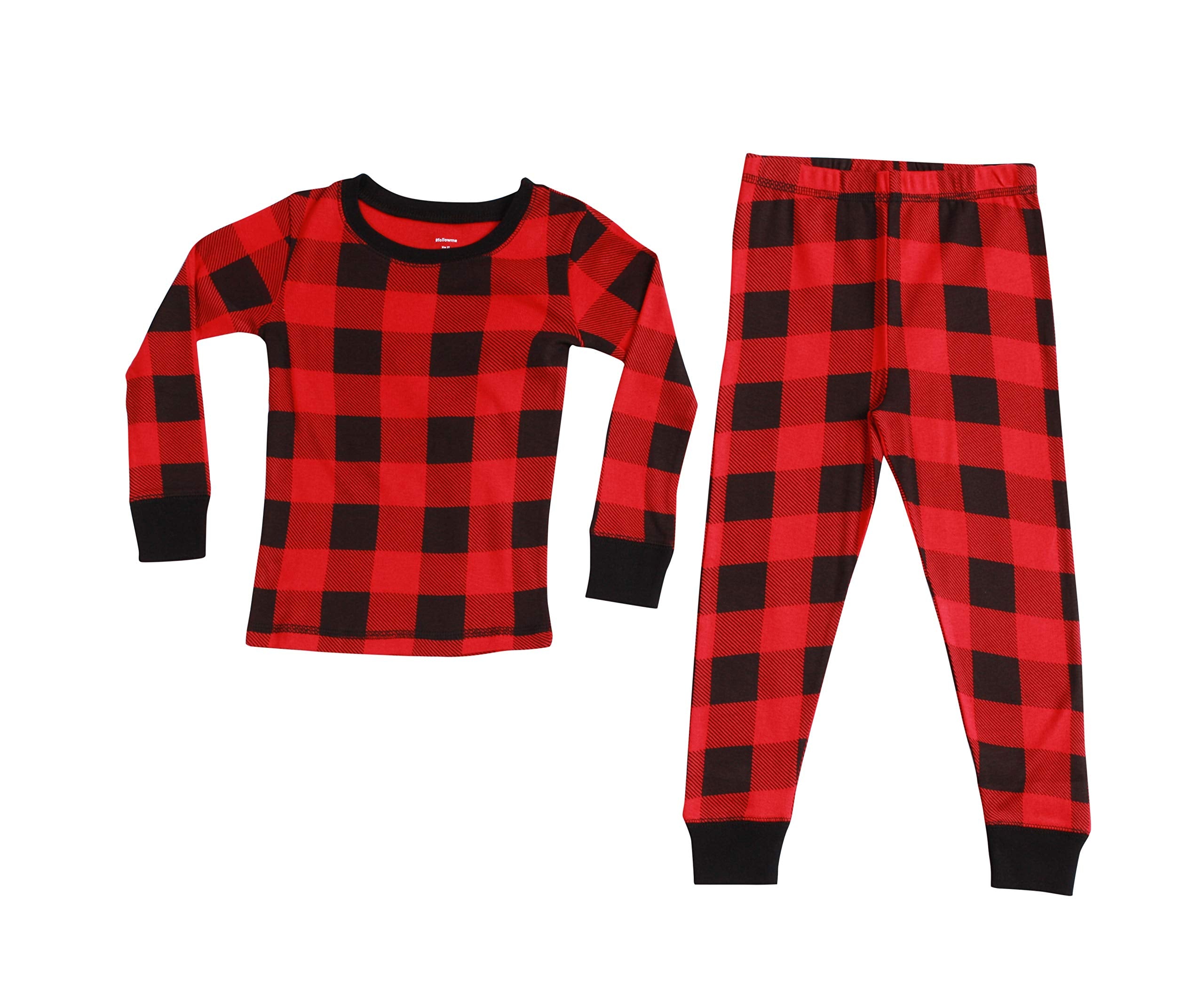 #Followme Family Pajamas Cotton Kids Pajama Set 34512-10195-10-12