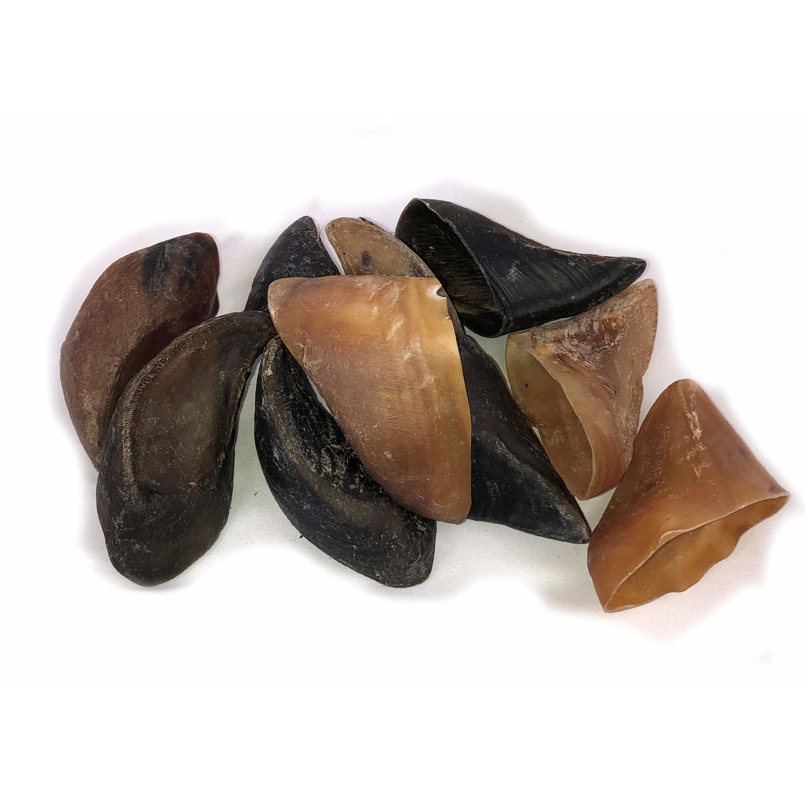 Downtown Pet Supply Dog Bones - Cow Hooves for Dogs Made in USA - Dog Dental Treats & Rawhide Free Dog Chews - Bully Sticks Alte