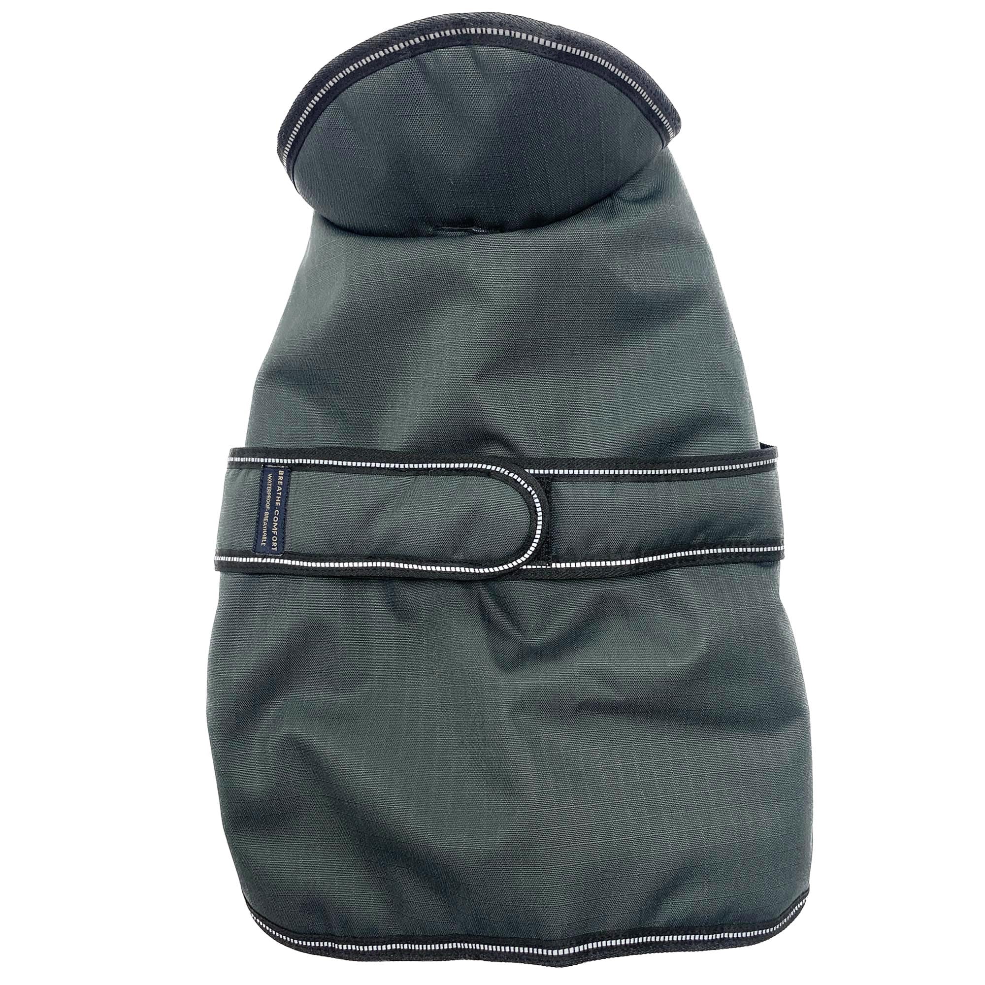 Petrageous 7303Cgl Juneau Waterproof Winter Dog Coat With Full Chest Coverage And Leash Opening - 19-Inch Long Heavyweight Jacke