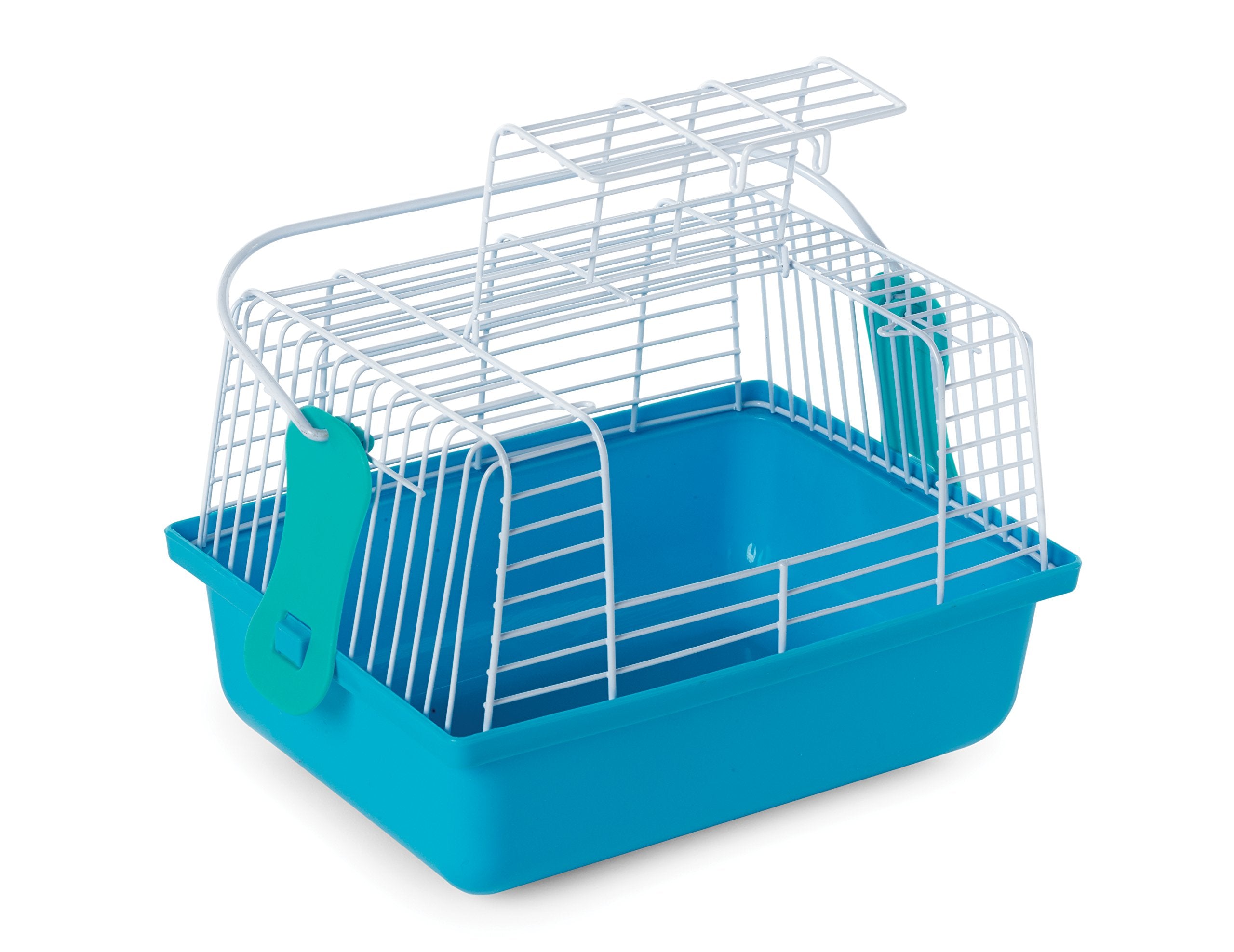 Prevue Pet Products Travel Cage for Birds and Small Animals, Blue (SP1304BLUE), 9.0&quot; L x 5.6&quot; W x 6.1&quot; H