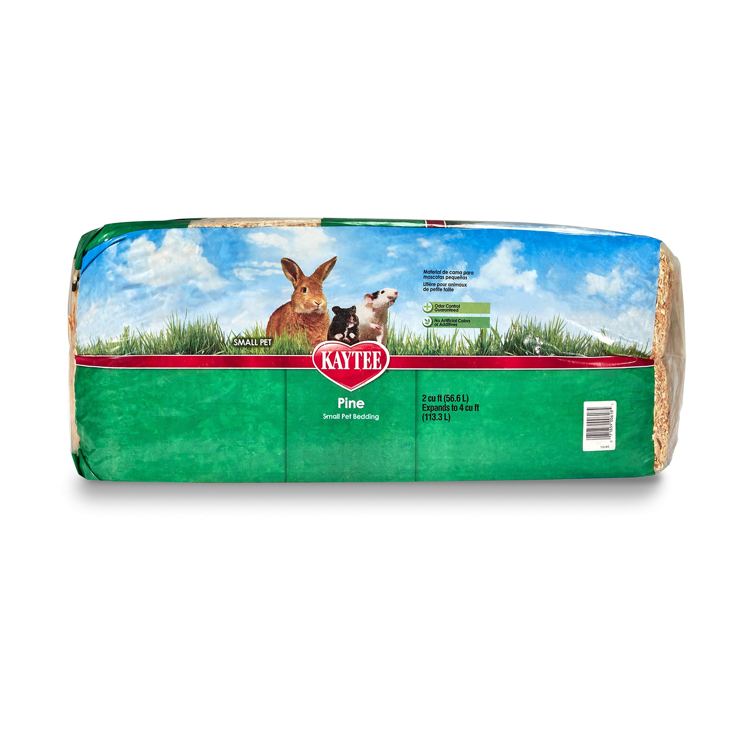 Kaytee Small Animal Pine Bedding For Pet Guinea Pigs, Rabbits, Hamsters, Gerbils, And Chinchillas, 113 Liter