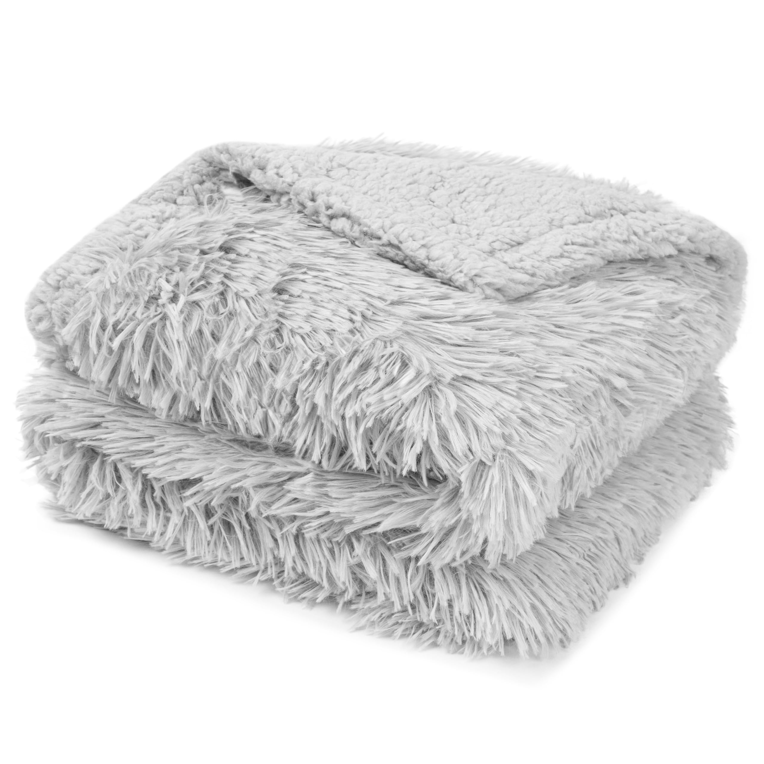 PetAmi Waterproof Dog Blanket for Small Medium Dogs, Calming Fleece Cat Blanket, Couch Protector Washable Sherpa Faux Fur Pet Th