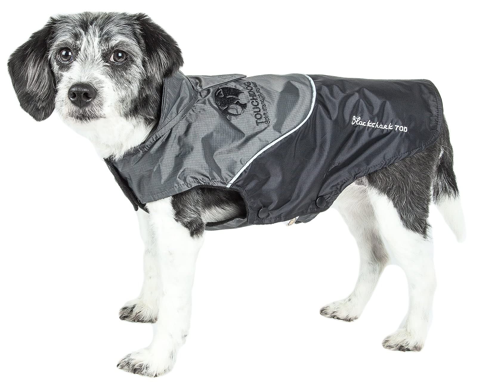 Touchdog Subzero-Storm Winter Dog Coat - Reflective and Waterproof Dog Jacket with Lightweight Blackshark Insulation Technology 