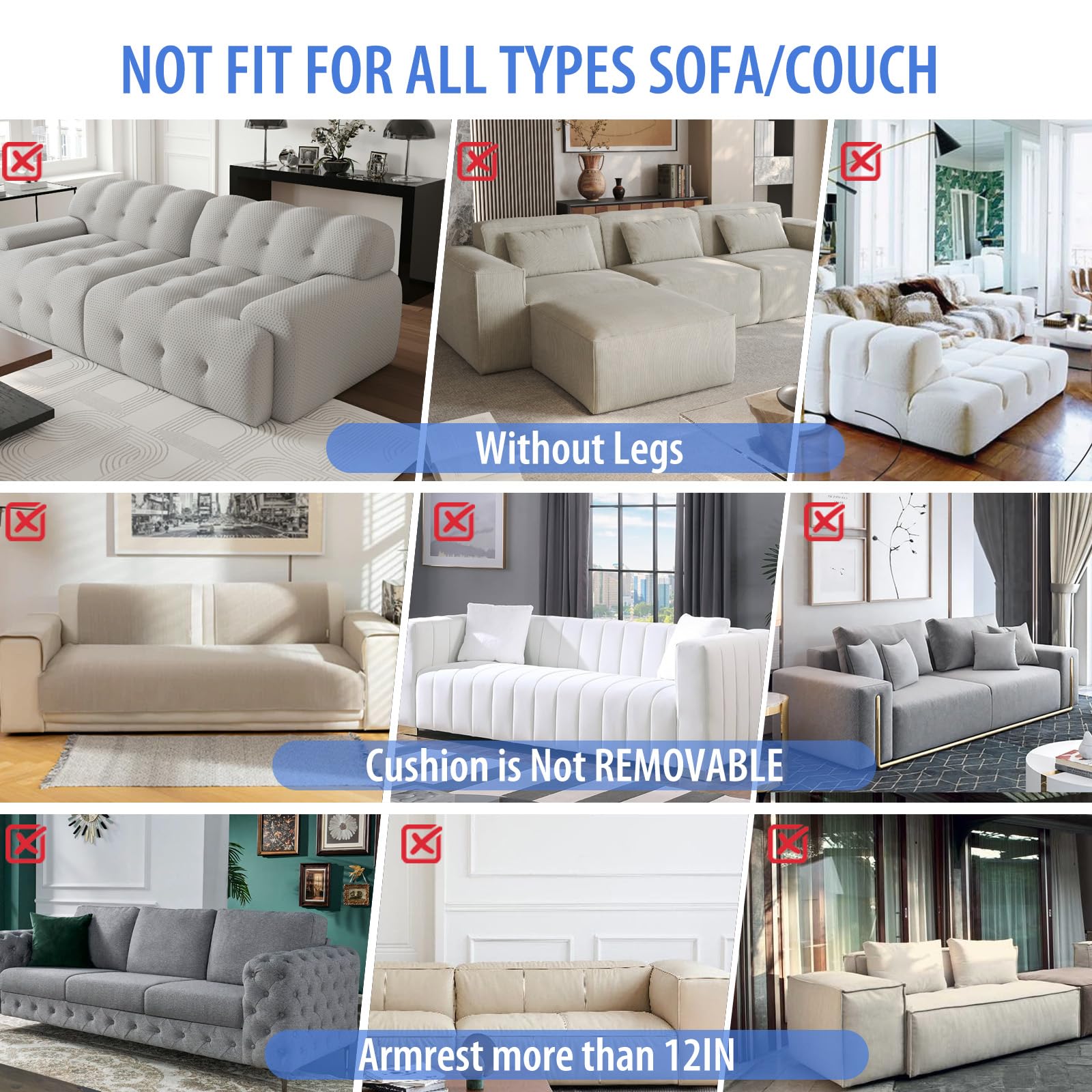 Cat Scratch Couch Protector with Natural Sisal for Protecting Couch Sofa Chair Furniture 23.6  L*19.7  W(Smoke Gray, Left Hand)