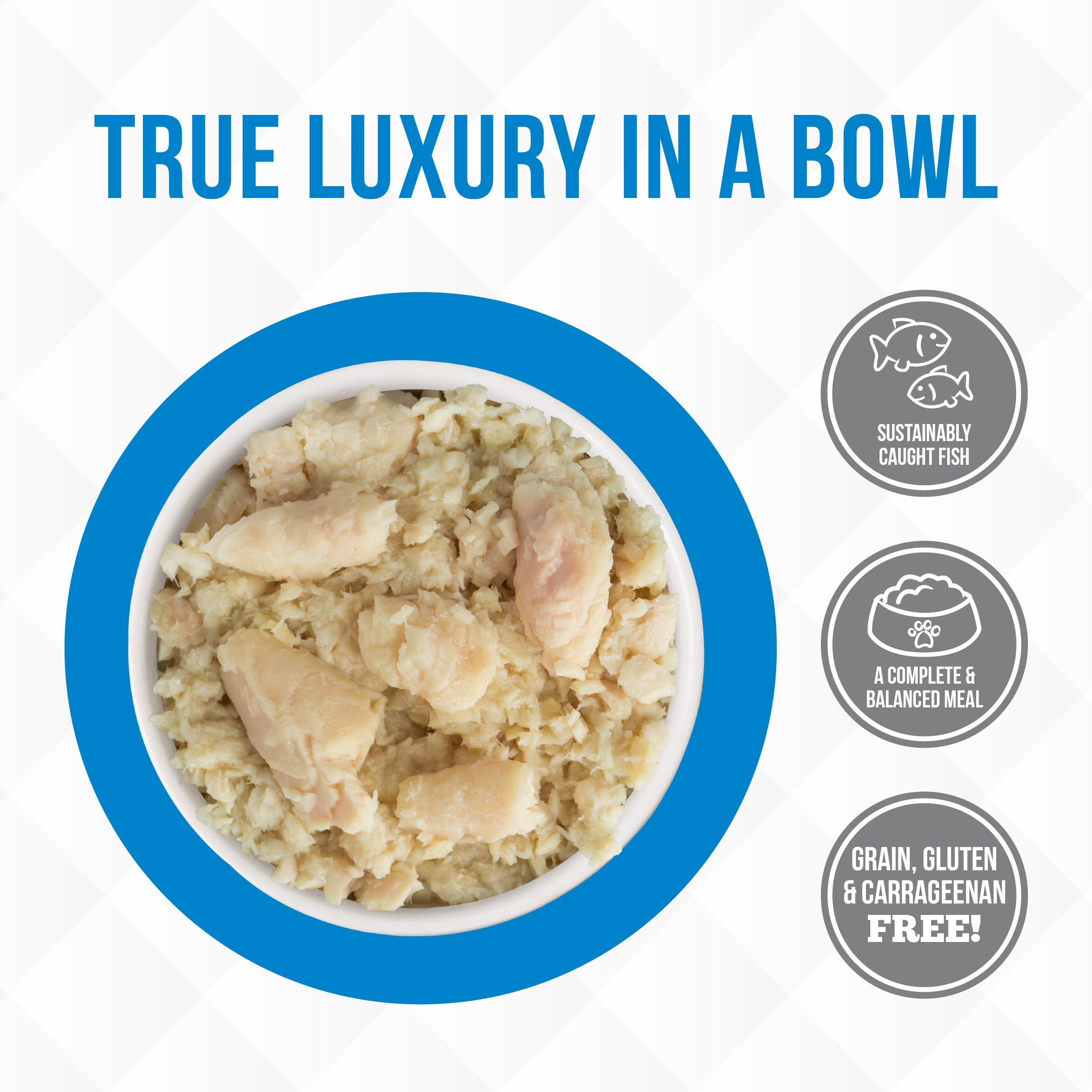 Weruva Truluxe Cat Food, Meow Me A River with Basa in Gravy, 3Oz Can (Pack of 24)