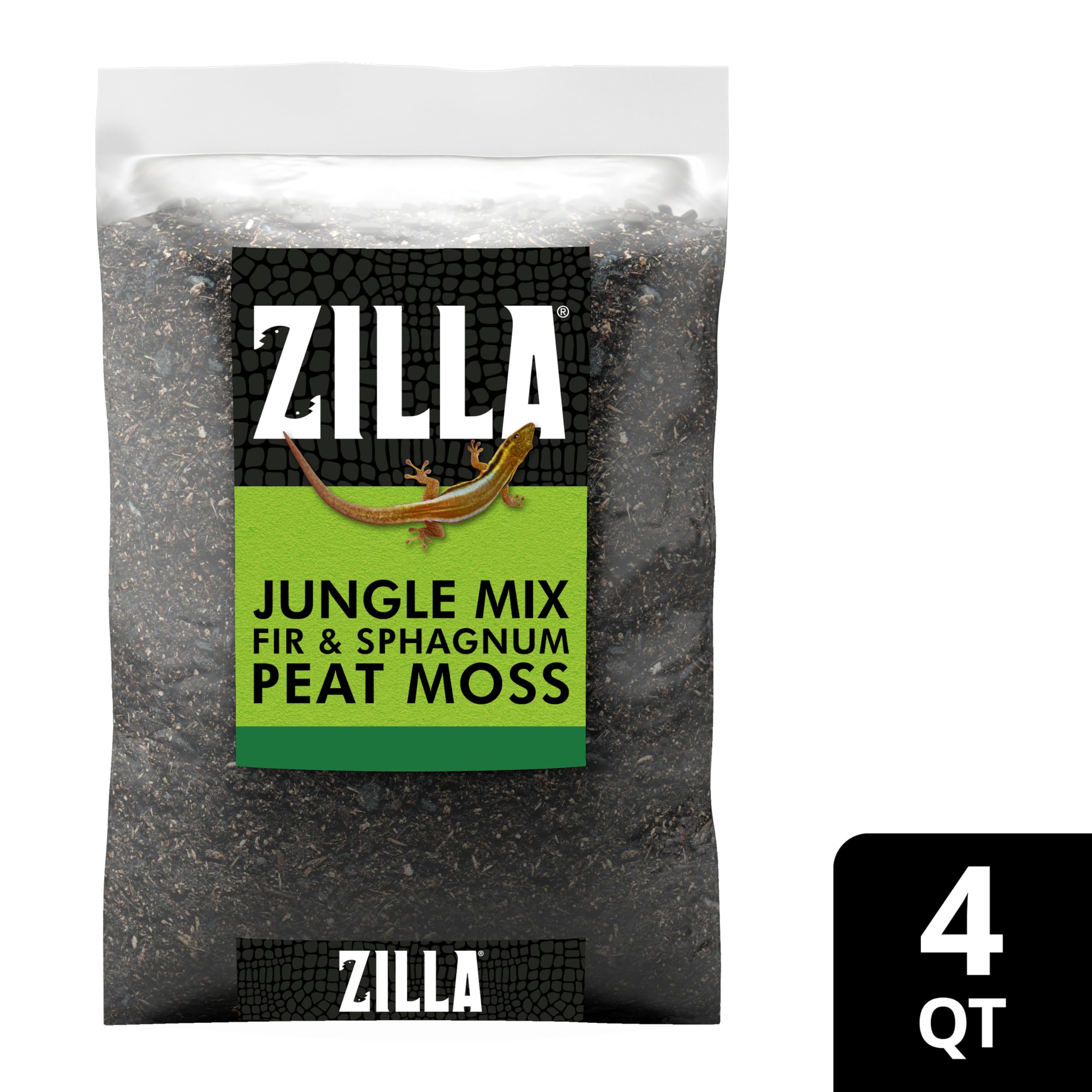 Zilla Jungle Mix Premium Reptile Bedding - 4 Qt