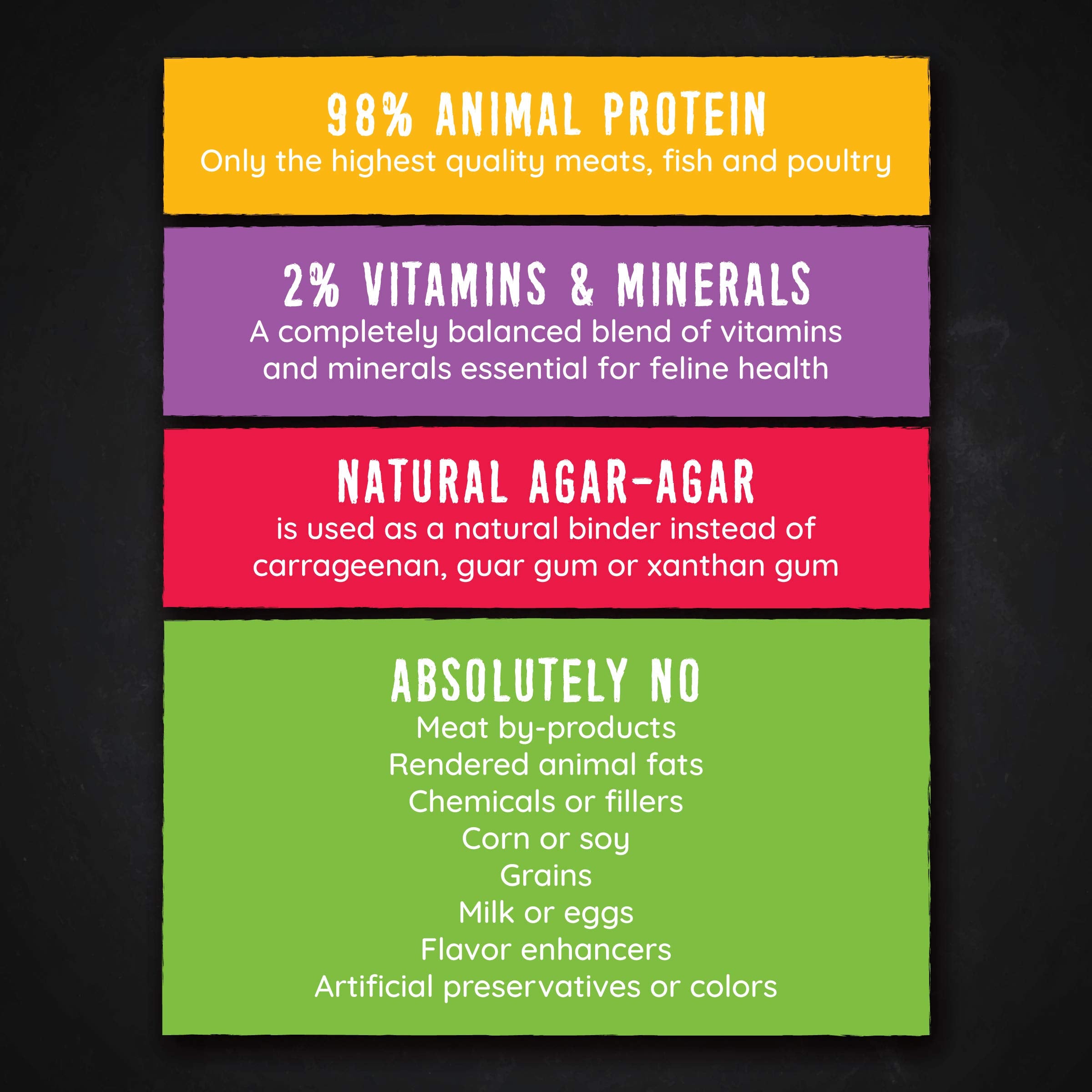 Hound & Gatos Wet Cat Food, 98% Duck & Liver, Grain Free Pate Cat Food, Real Meat, High Protein, Limited Ingredients, No Additiv