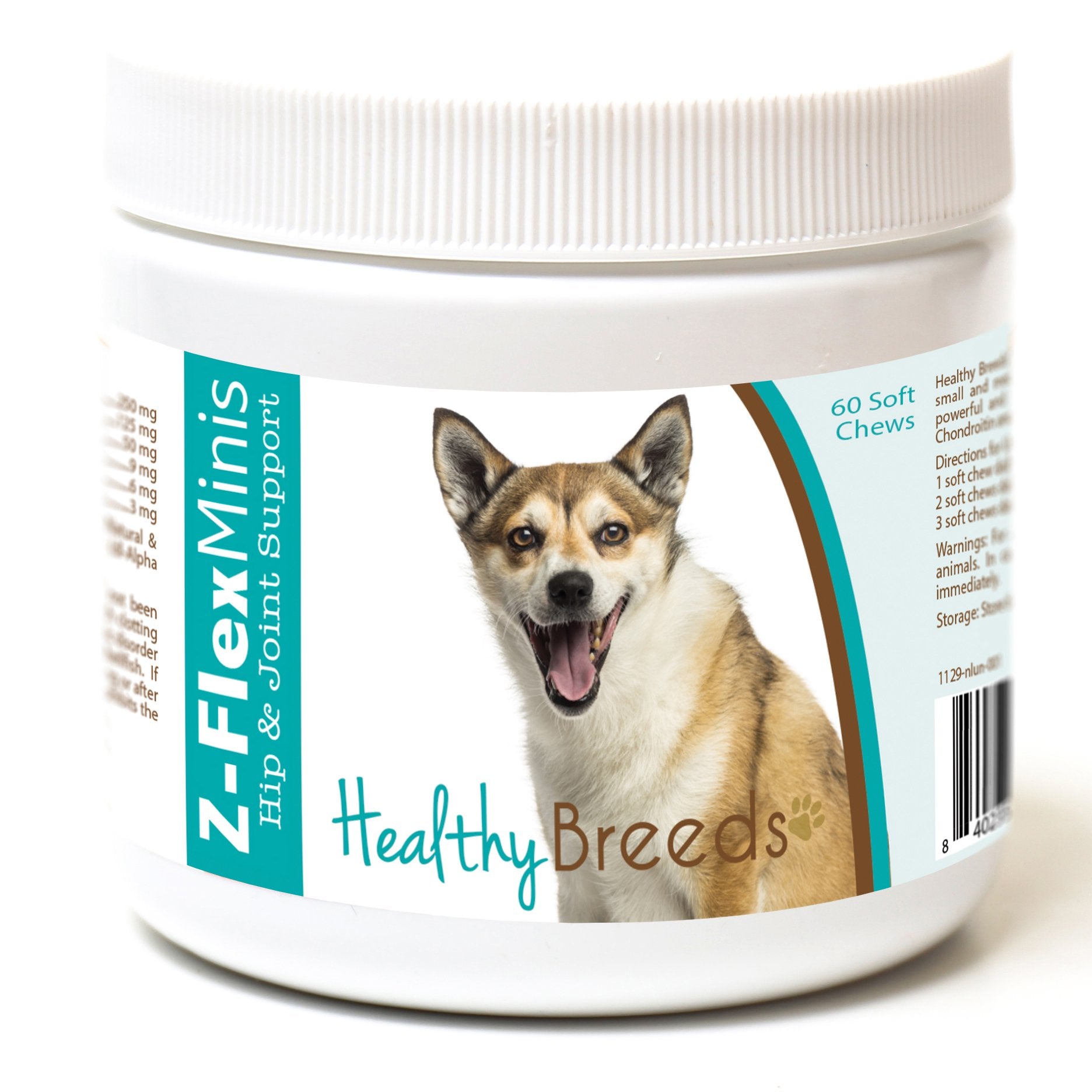 Mini Jaint Healthy Breeds Norwegian Lundehund Z-Flex Minis Hip and Joint Support ...