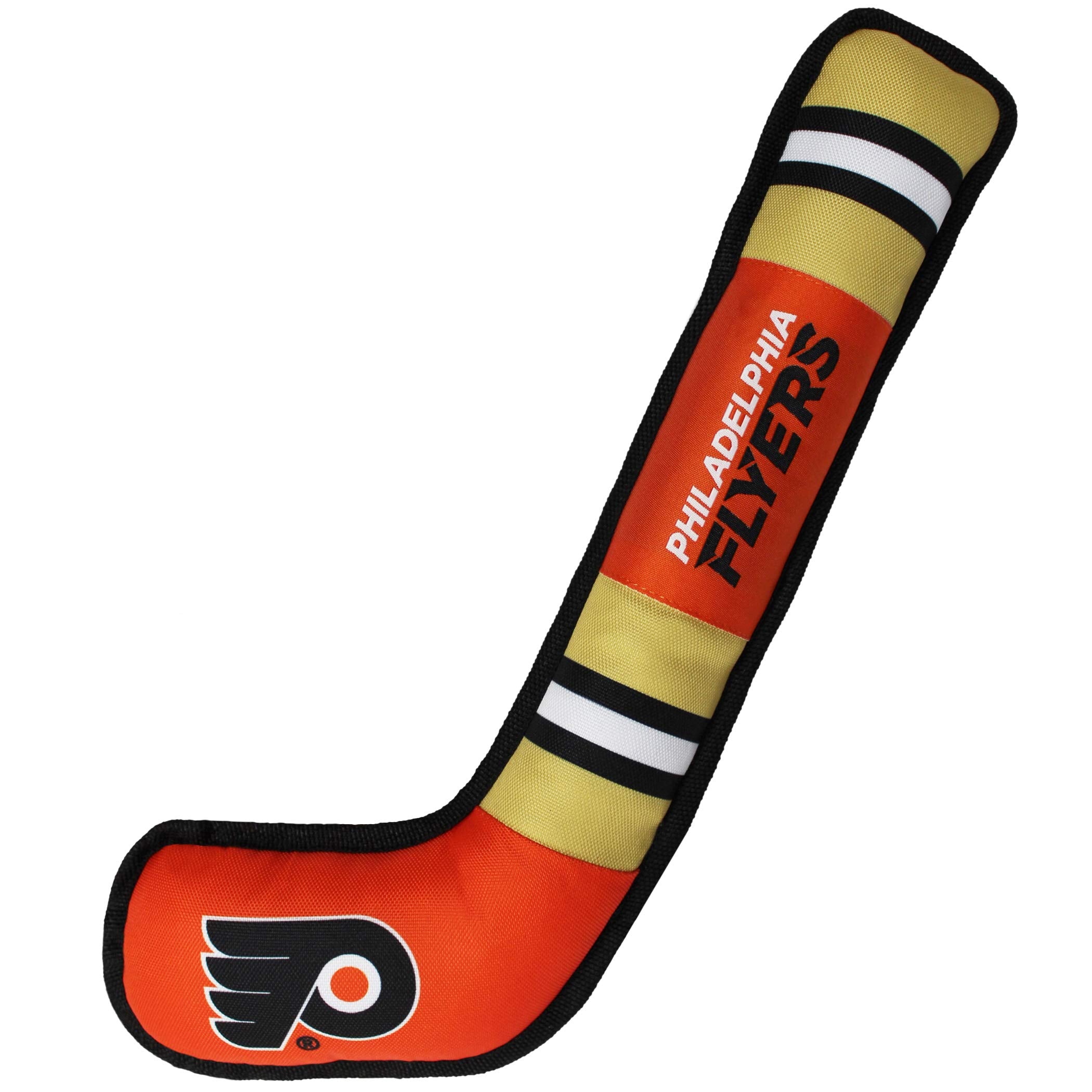 Pets First Nhl Philadelphia Flyers Stick Toy For Dogs & Cats. Play Hockey With Your Pet With This Licensed Dog Tough Toy Reward!