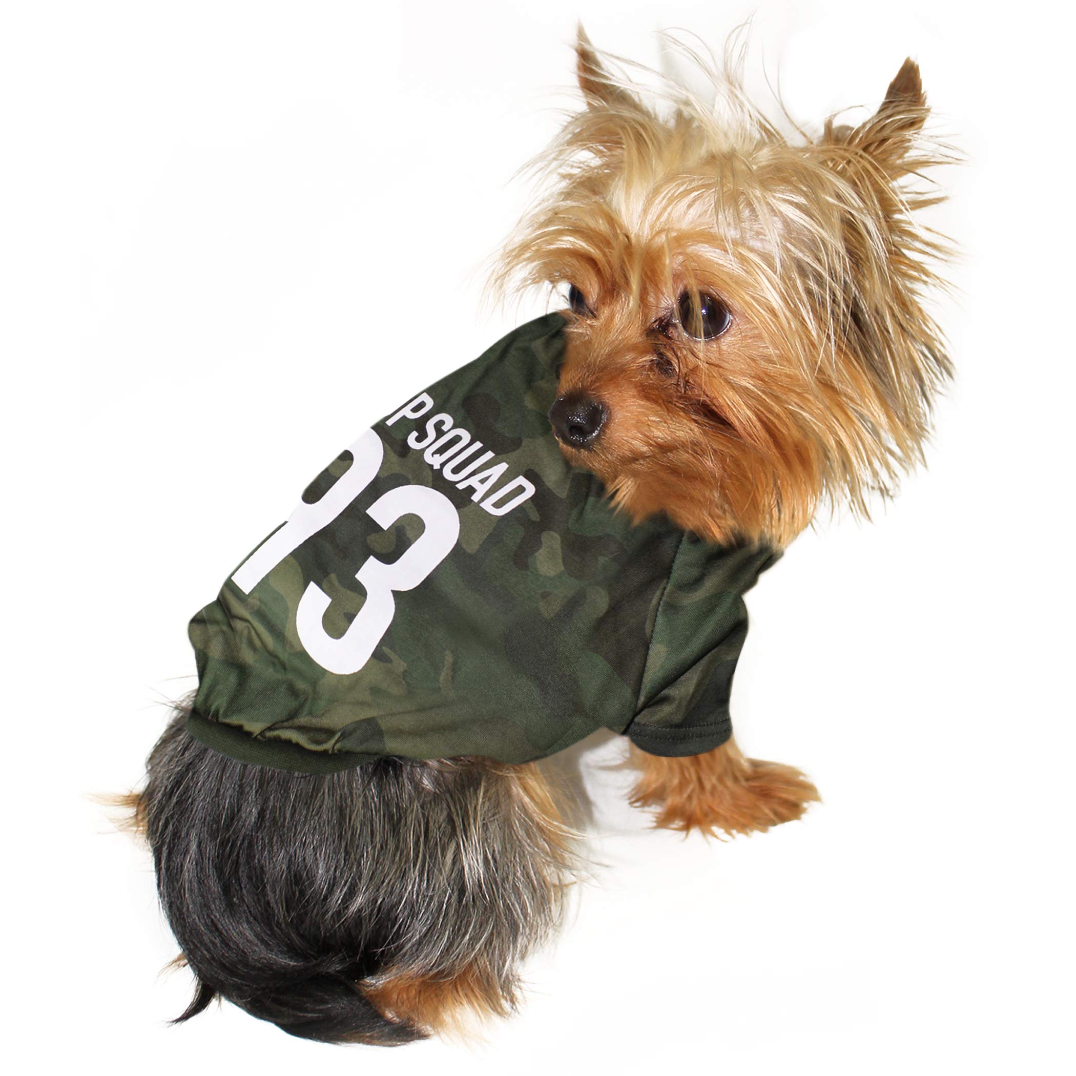 Laur Diy Pet Tee Shirt - Pup Squad - Laurdiy Dog Shirt, Large