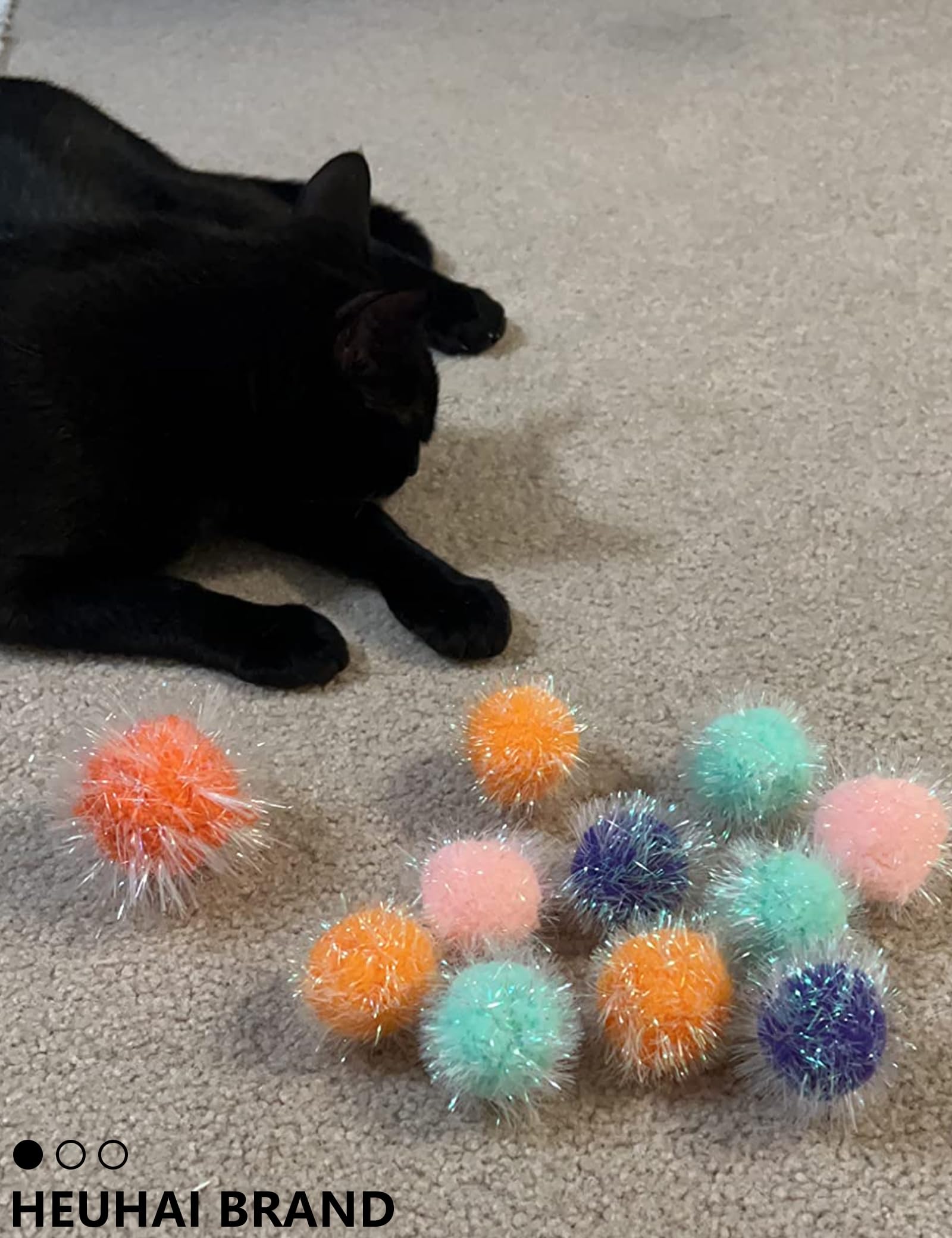 Heuhai 31 Pcs Cat Toys Bundle - Long-Lasting Fun, Safe For Kittens And Adult Cats (1.5'' - 3.74'', Cat Toys Ultimate Pack)