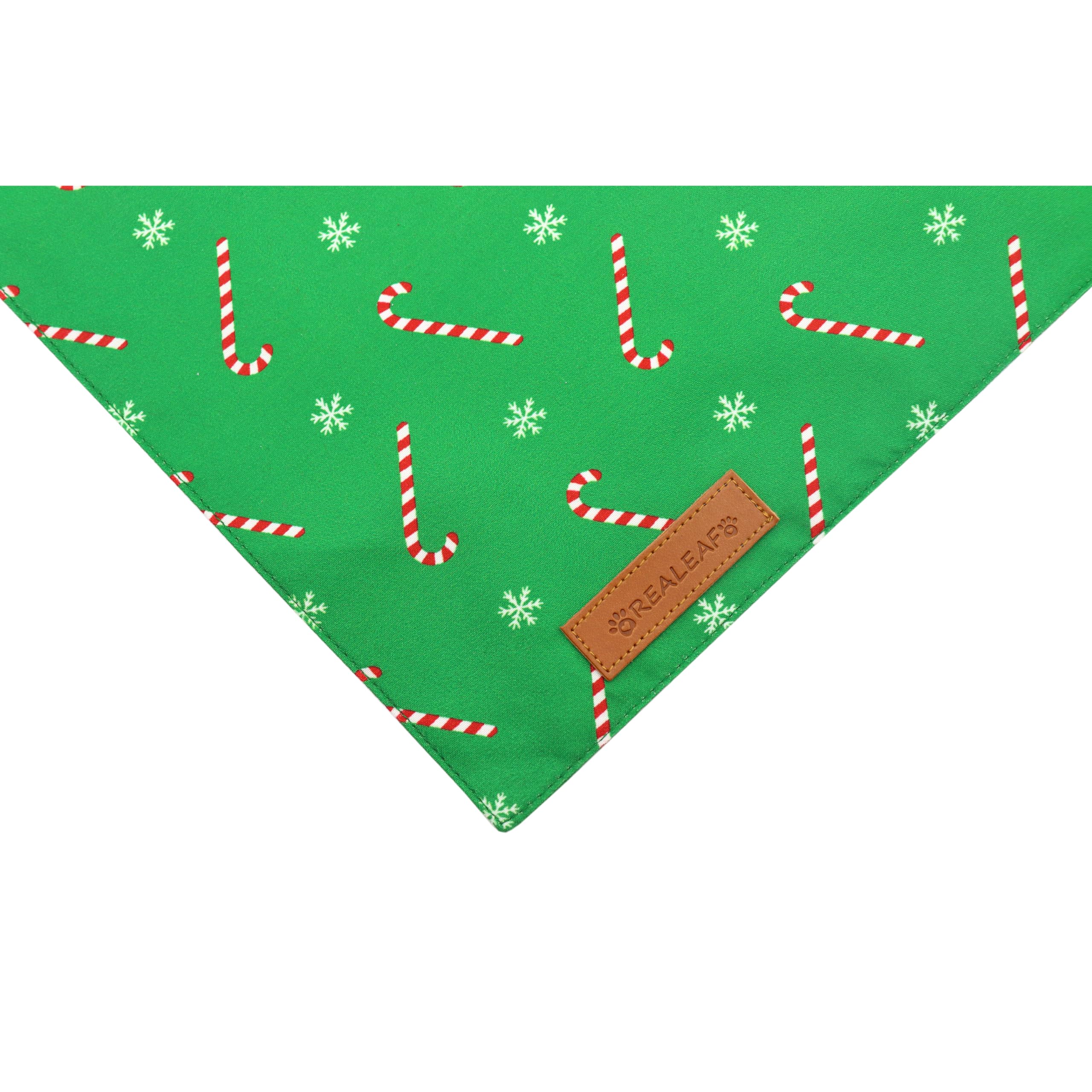 Realeaf Fathers Day Dog Bandanas 2 Pack, Reversible I Love My Dad Pet Scarf for Boy and Girl, Premium Durable Fabric, Bandana for Small Medium Large and Extra Large Dogs (Large) -Like New