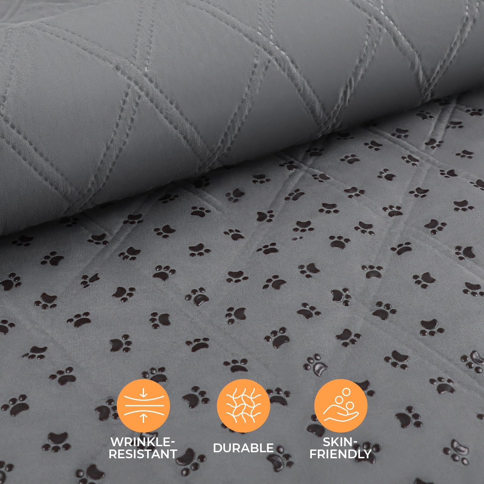 Luciphia 100% Waterproof Couch Cover Blanket For Dogs Anti-Slip Pet Couch Protector Sofa Mat Puppy Cat With Non-Slip Bottom, Lig