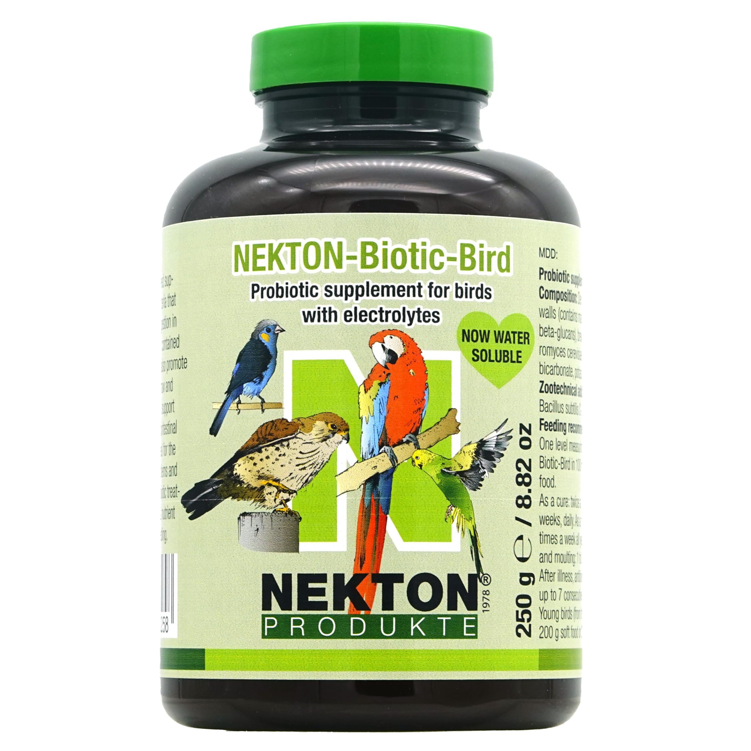 Nekton-Biotic-Bird Probiotic for Birds 250g, (9oz)
