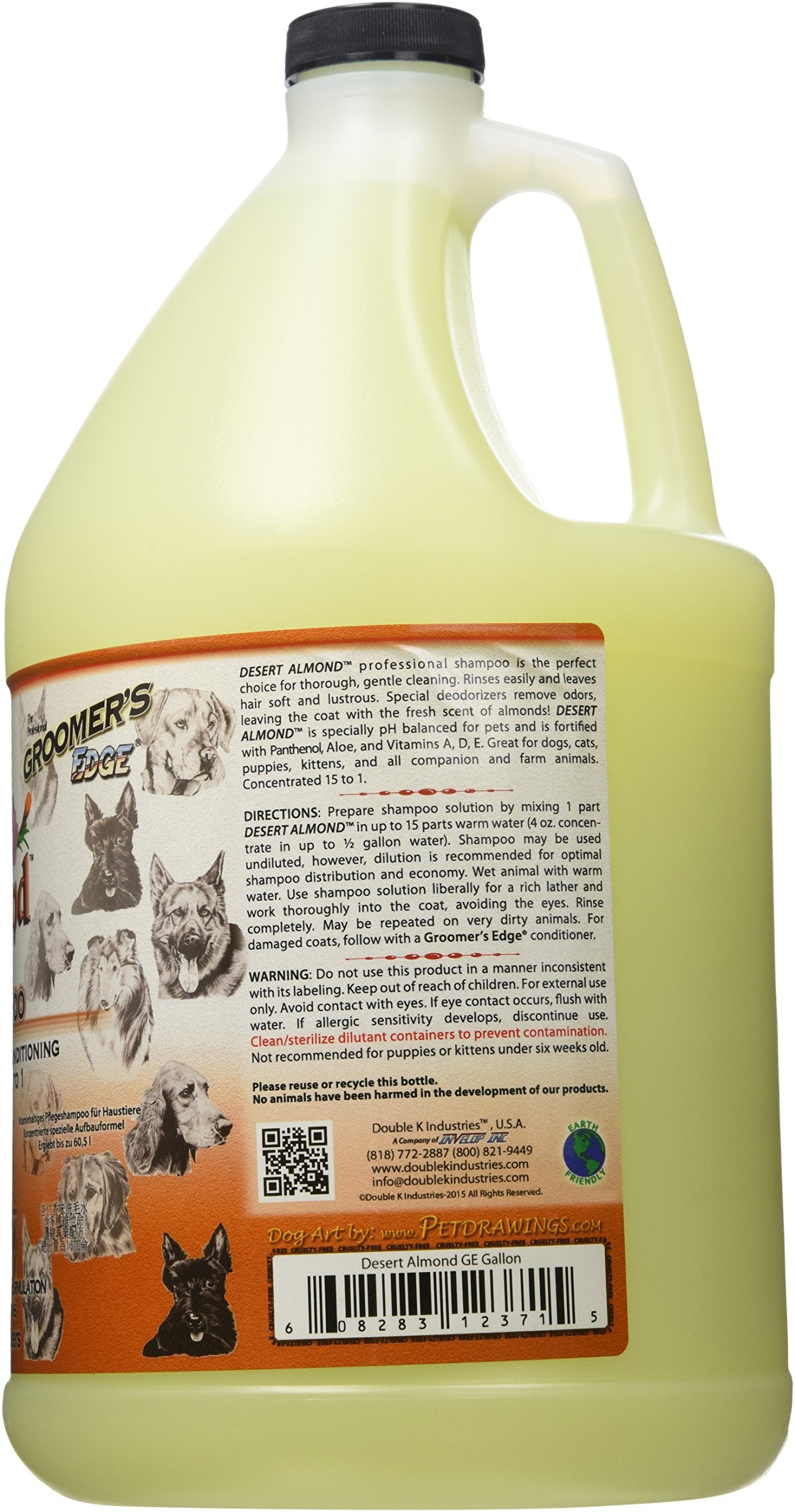 Groomers Edge Desert Almond Shampoo, 1 Gallon