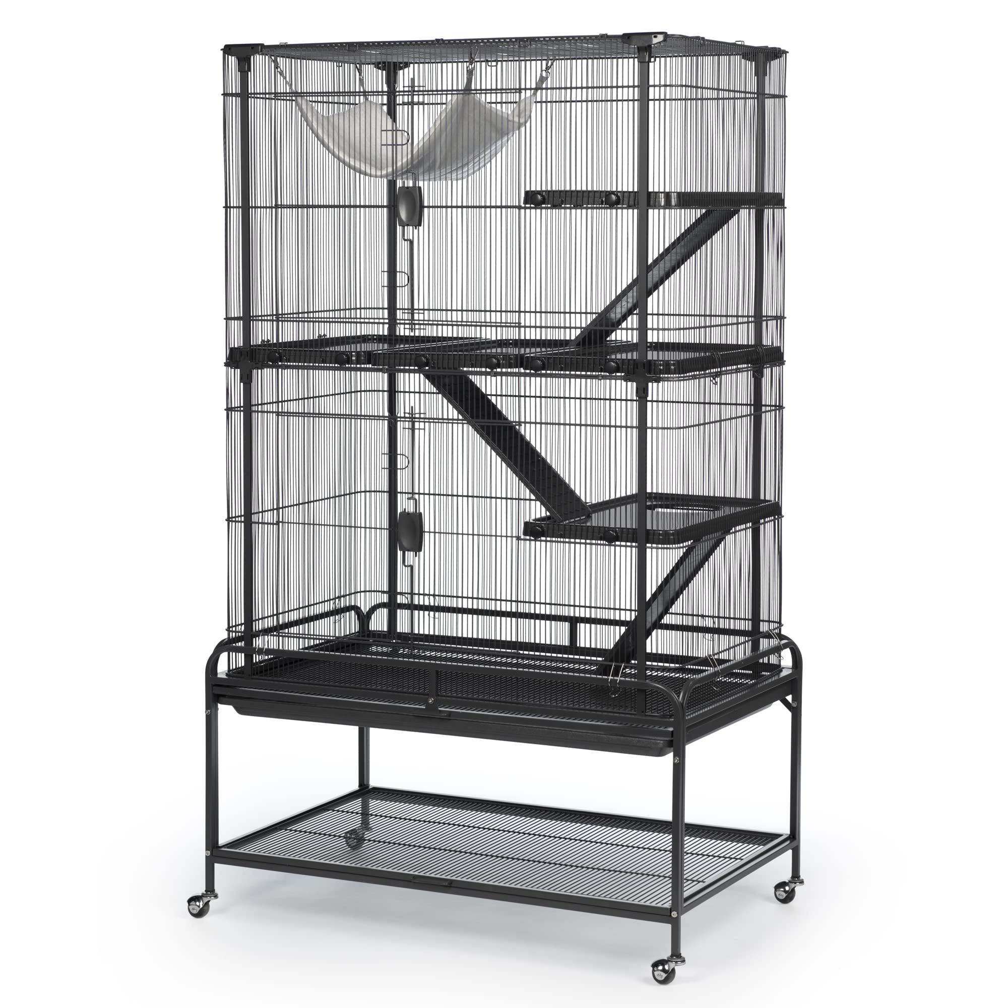 Prevue Pet Products 484 Deluxe Critter Cage, Dark Gray 37.0'' L x 23.1'' W x 63.4'' H