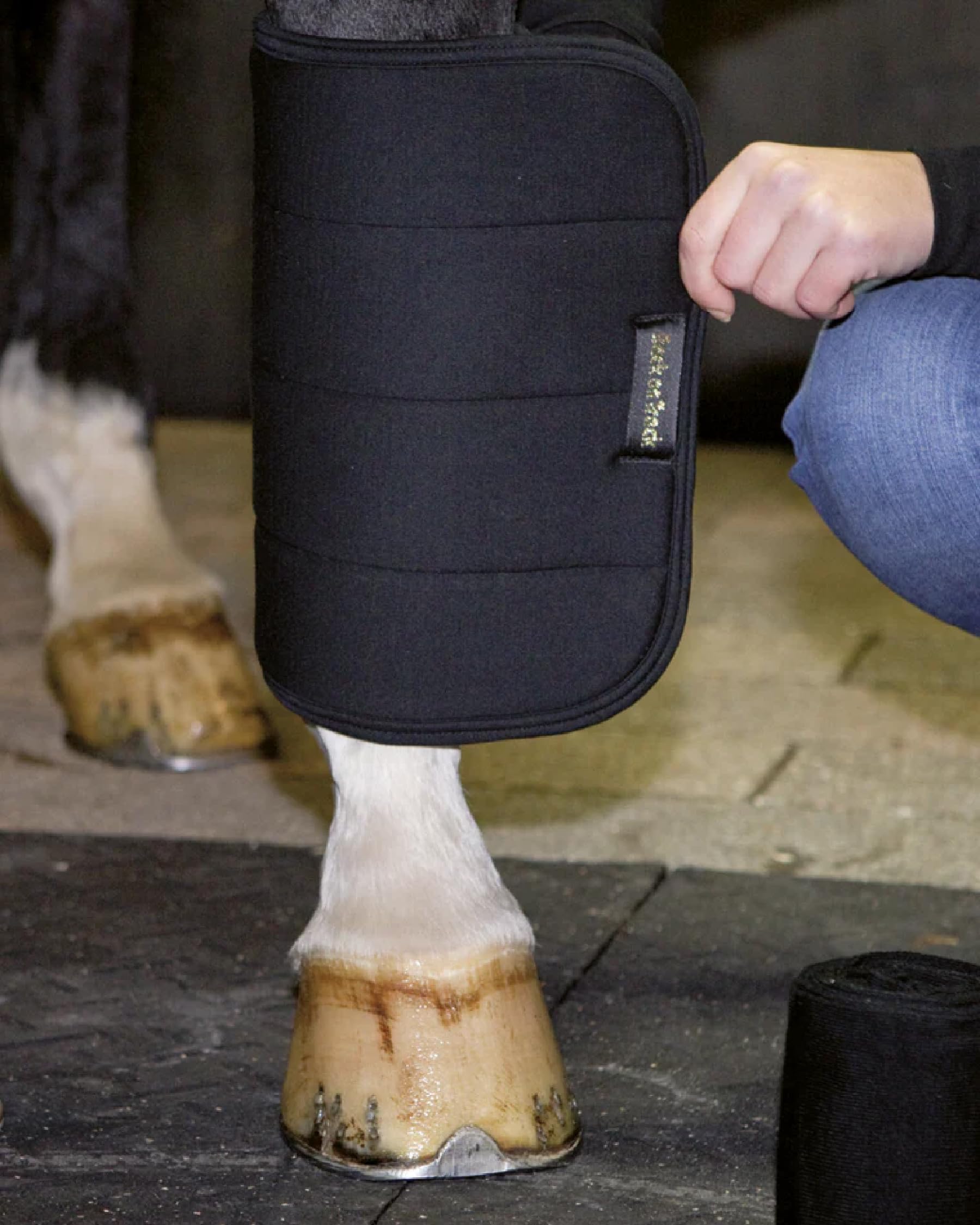 Back On Track Welltex No Bow Leg Wraps For Horses - Comfort, Support, And Protection, 1 Pair, 10''