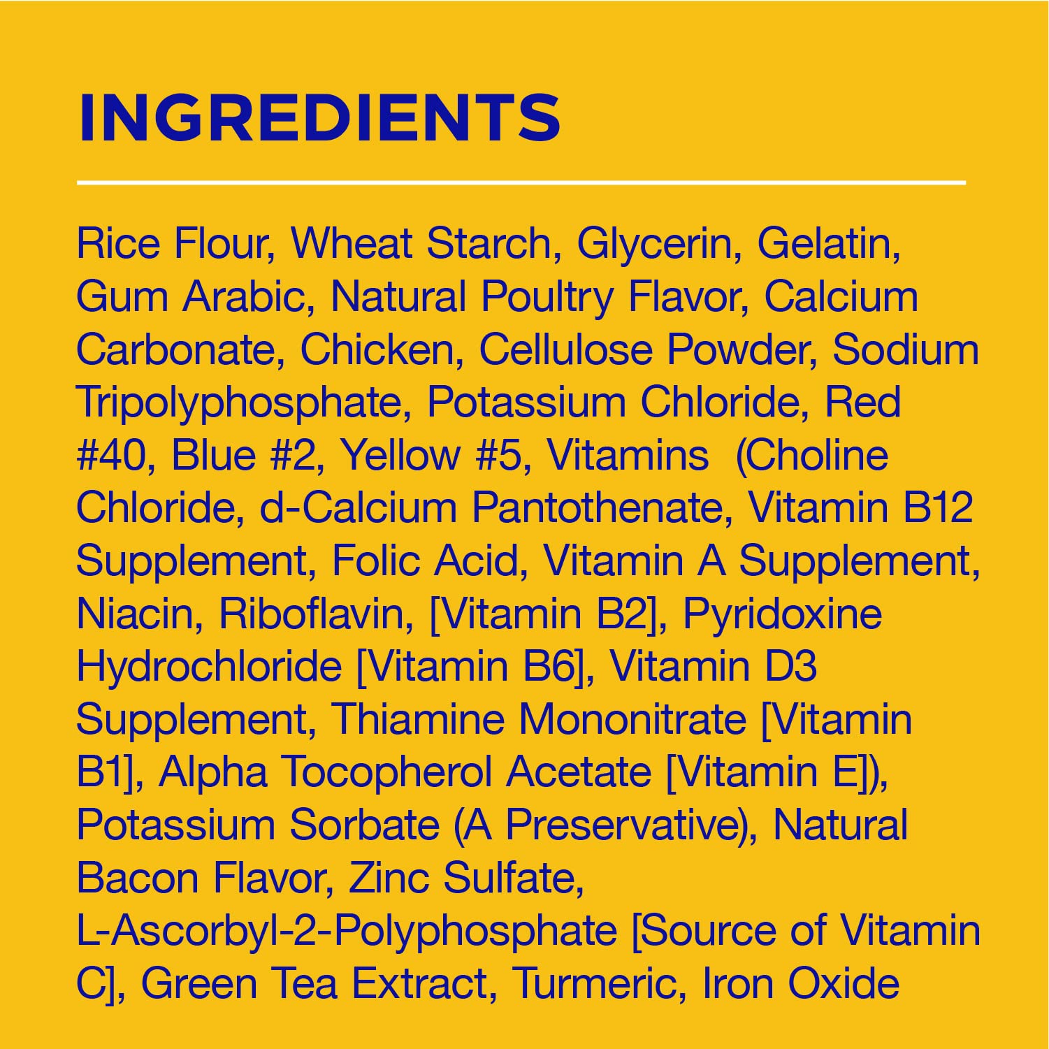 PEDIGREE DENTASTIX Dual Flavor Small Dog Dental Treats, Bacon & Chicken Flavors Dental Bones, 18.24 oz. Pack (84 Treats)