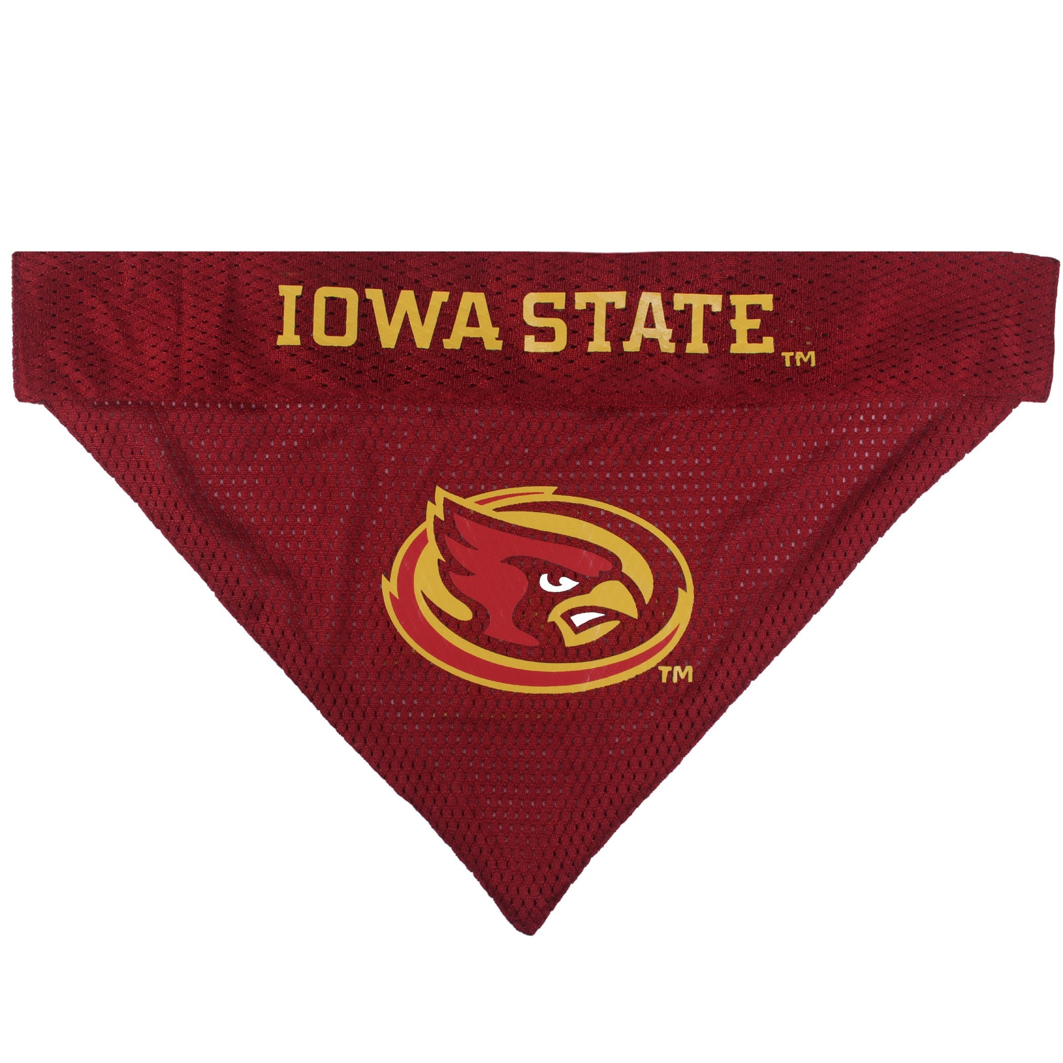 Pets First Collegiate Pet Accessories, Reversible Bandana, Iowa State Cyclones, Small/Medium