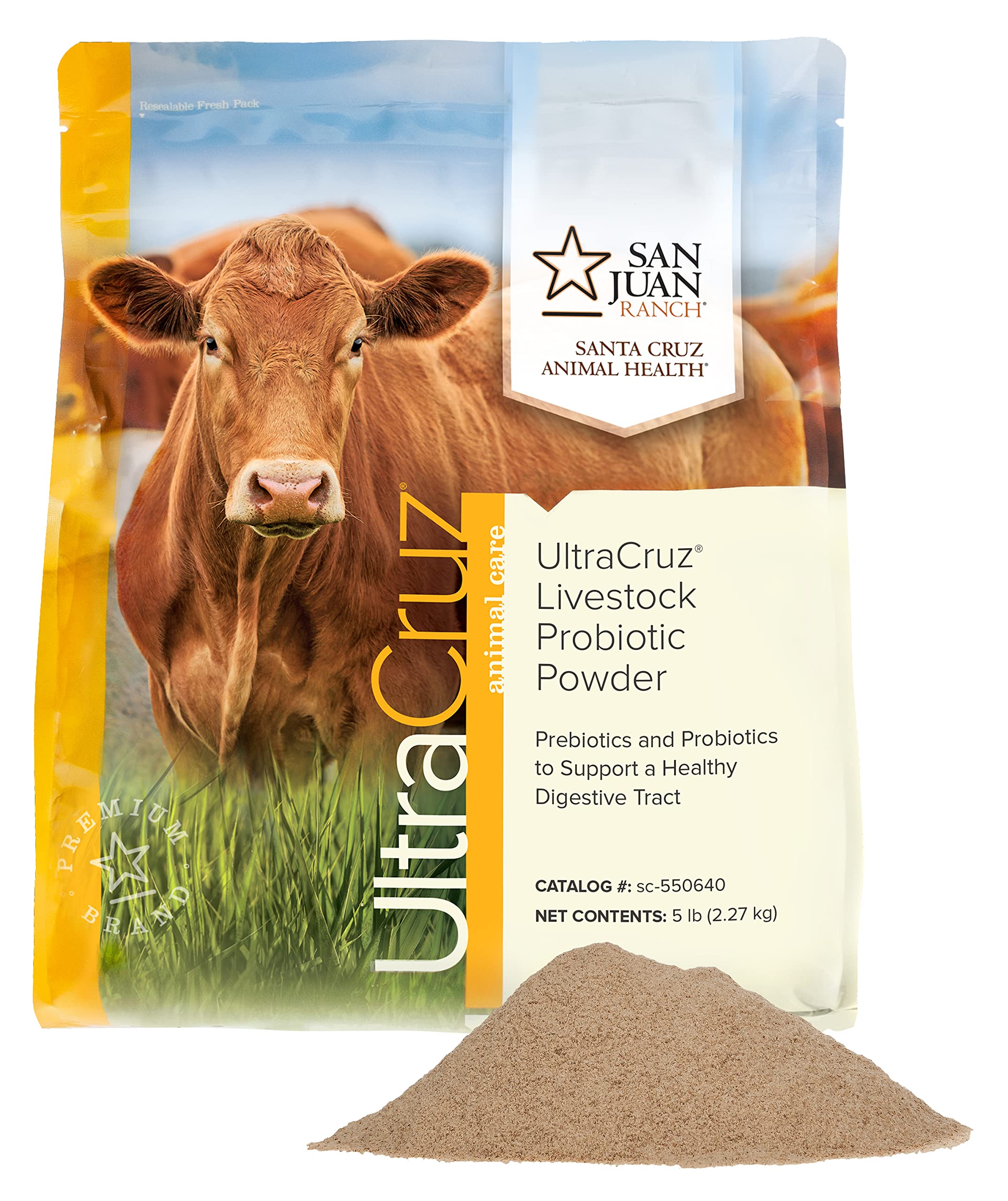 UltraCruz Livestock Probiotic Powder, 5 lb