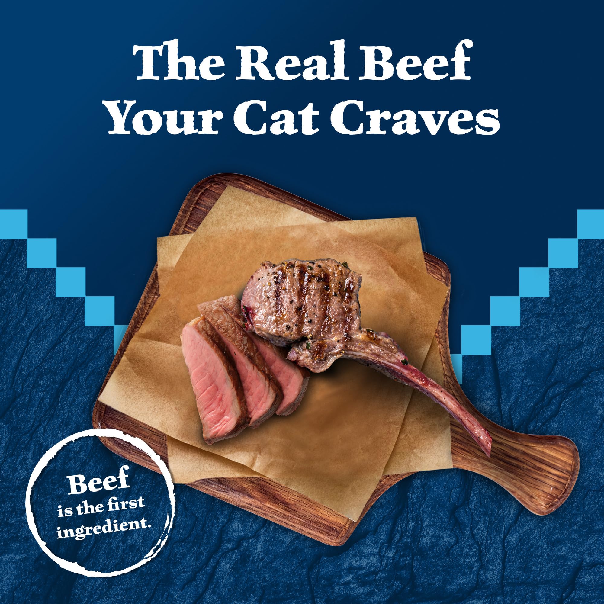 Blue Buffalo Wilderness Rocky Mountain Recipe Adult Wet Cat Food Pat  , Chicken-Free & Grain-Free Recipe, Made with Natural Ingr