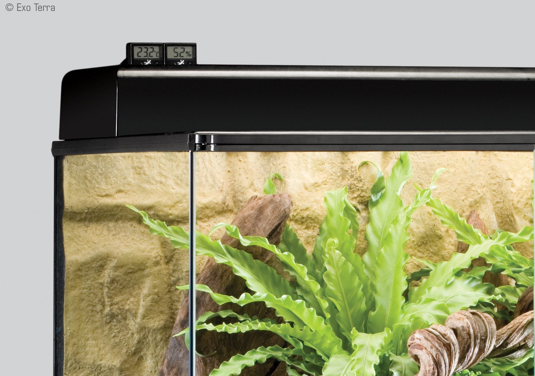 Exo Terra Led Rept-O-Meter Digital Combination Thermometer/Hygrometer