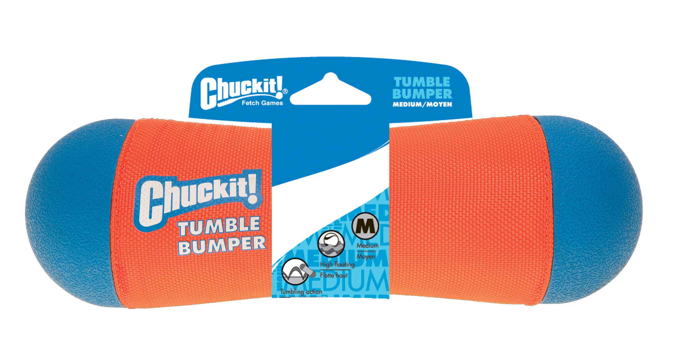 Chuckit! Tumble Bumper Dog Toy, Medium
