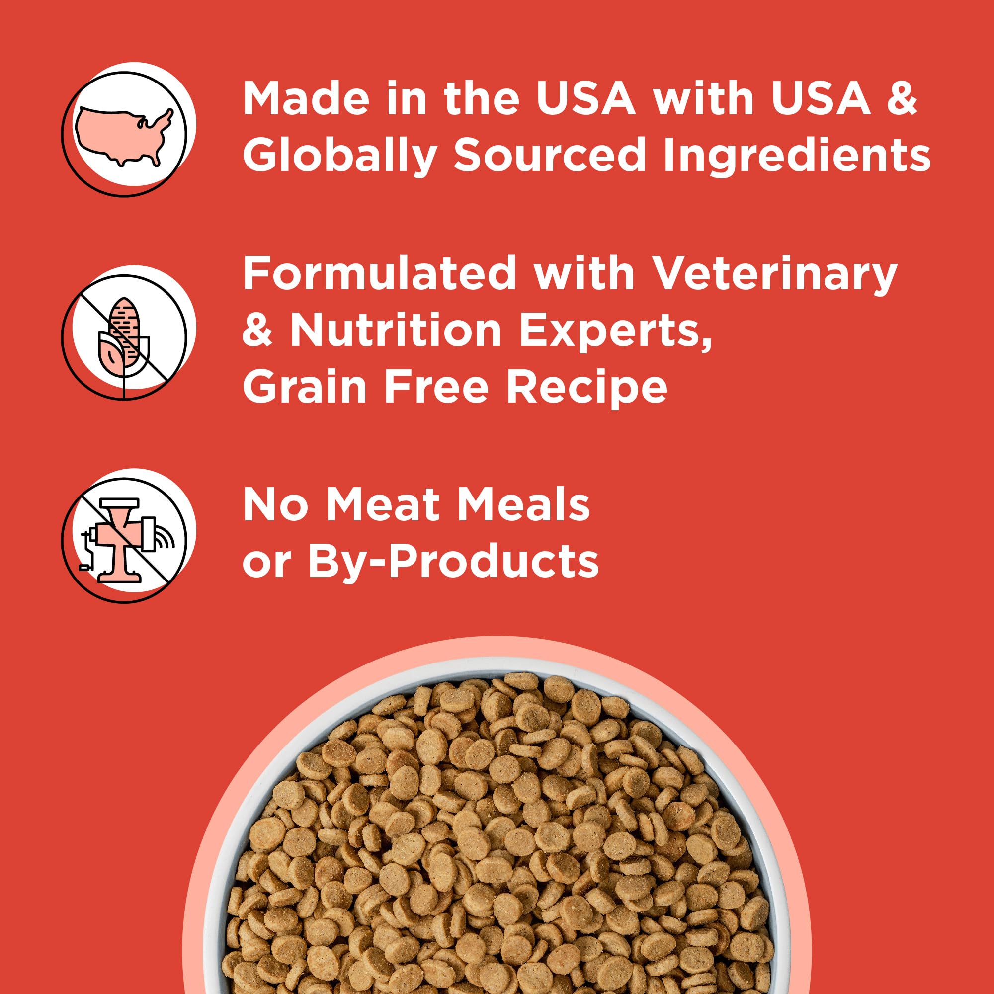 BIXBI Rawbble Dry Dog Food, Beef, 24 lbs - USA Made with No Meat Meals or Fillers - Freeze Dried Raw Coated Dog Food - Industry