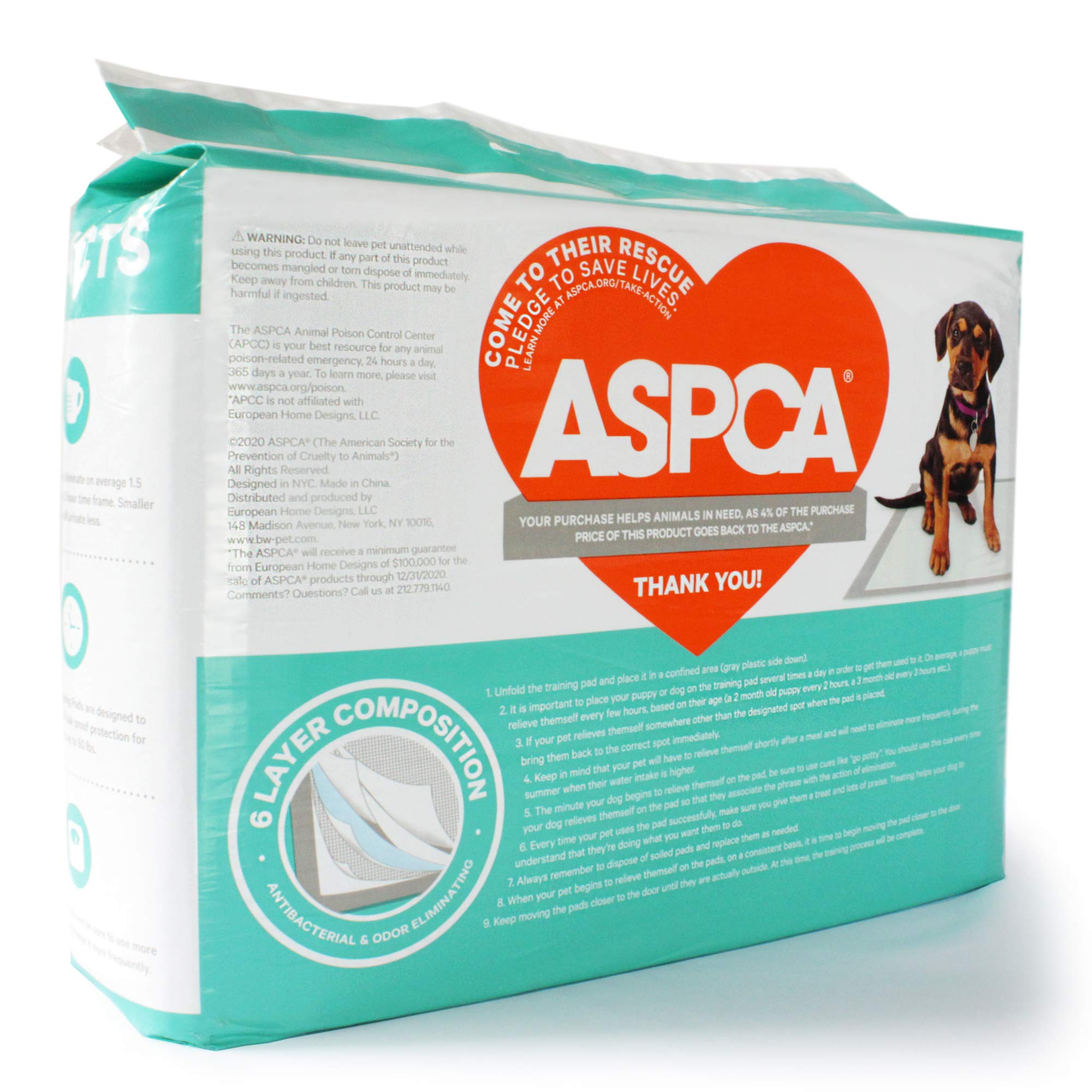 Aspca As 62931 Citrus Scented Training Pads, 100 Pack, Gray, 22' X 22' - Pack Of 100