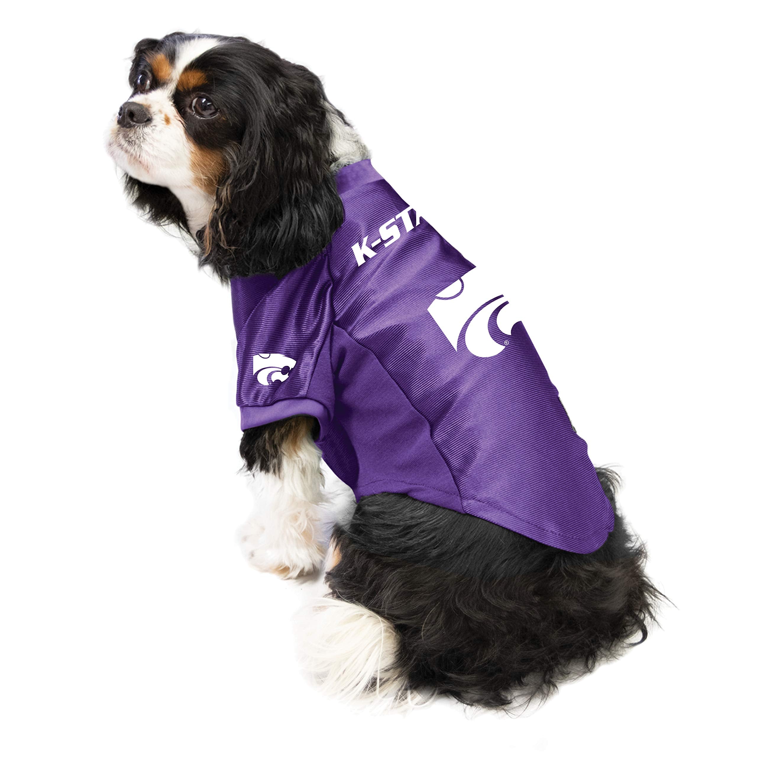 Kansas State Wildcats Pet Jersey Stretch Size M - Special Order