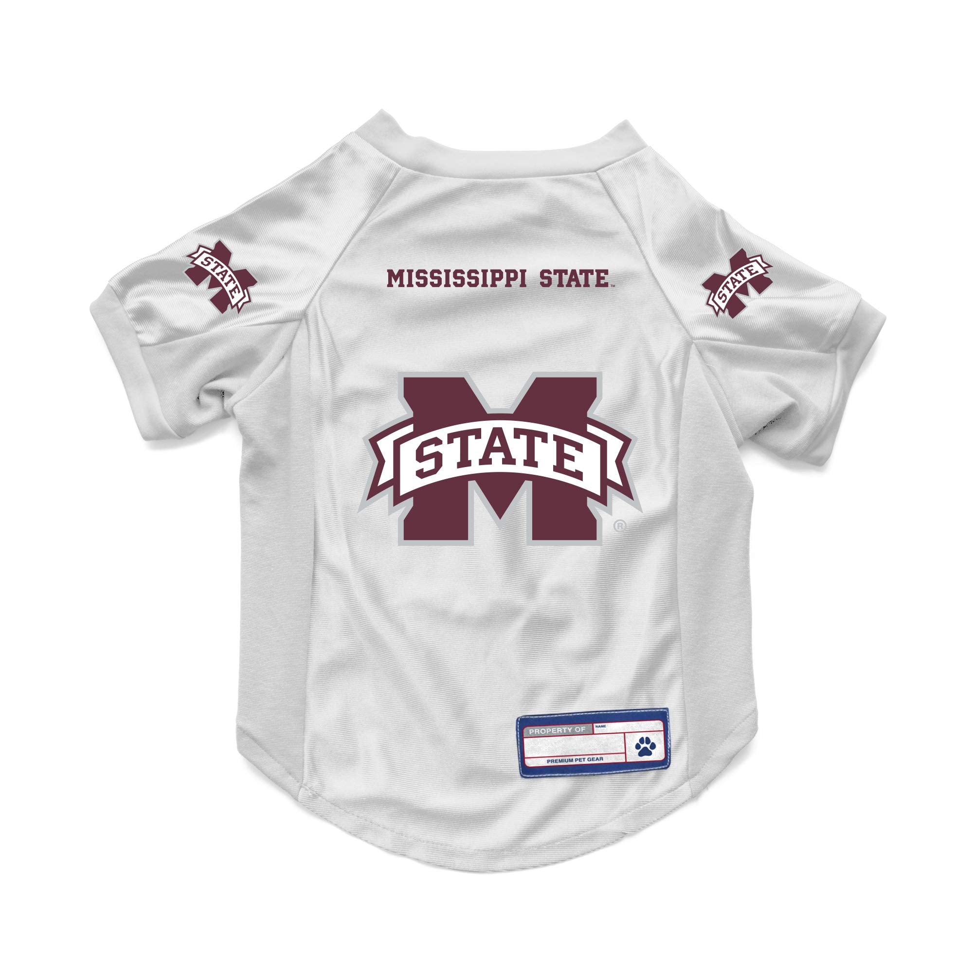 Littlearth Mississippi State Bulldogs NCAA Stretch Pet Jersey